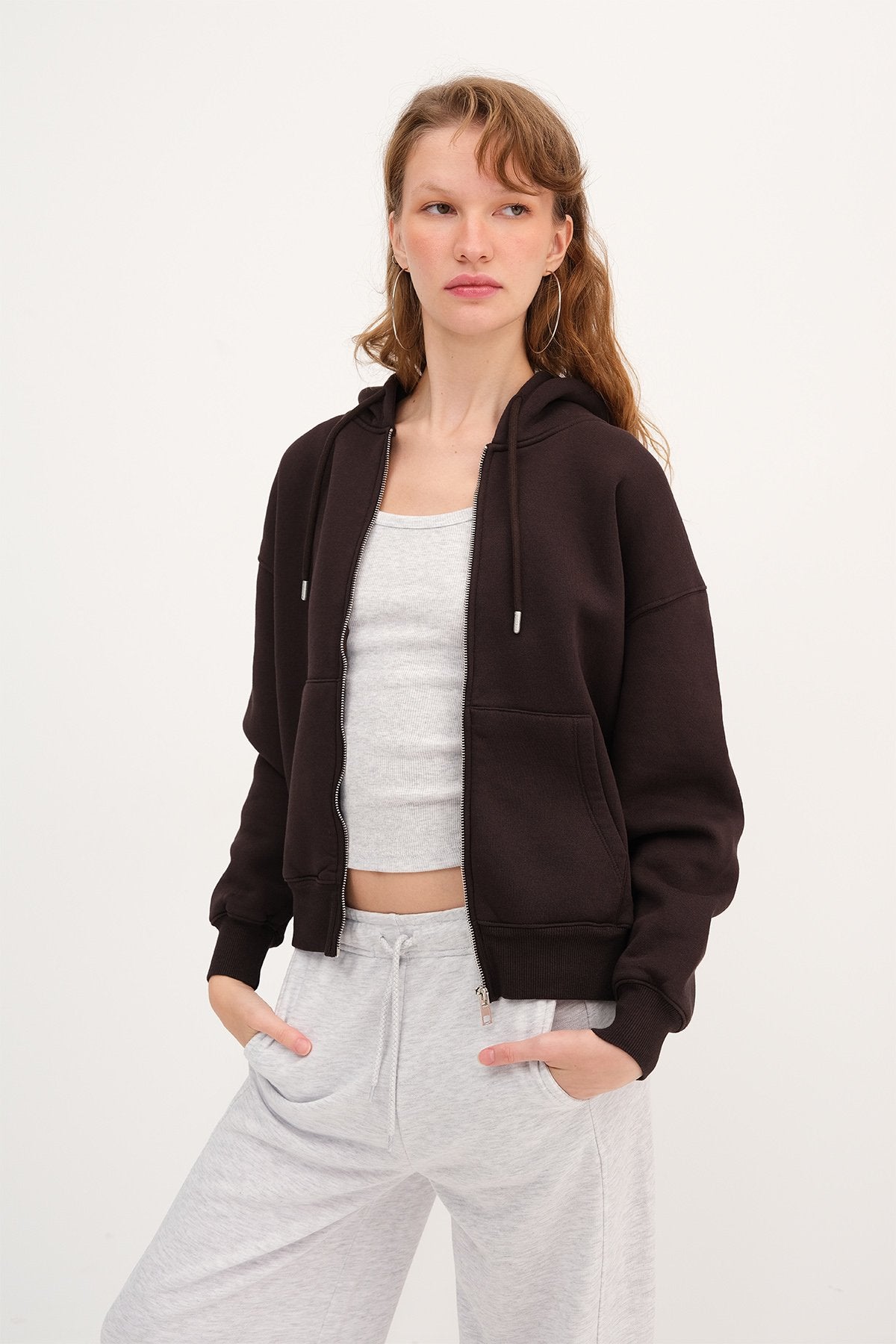 Bitter-Coffee_Fleece-Lined-Zip-Up-Sweatshirt-addax