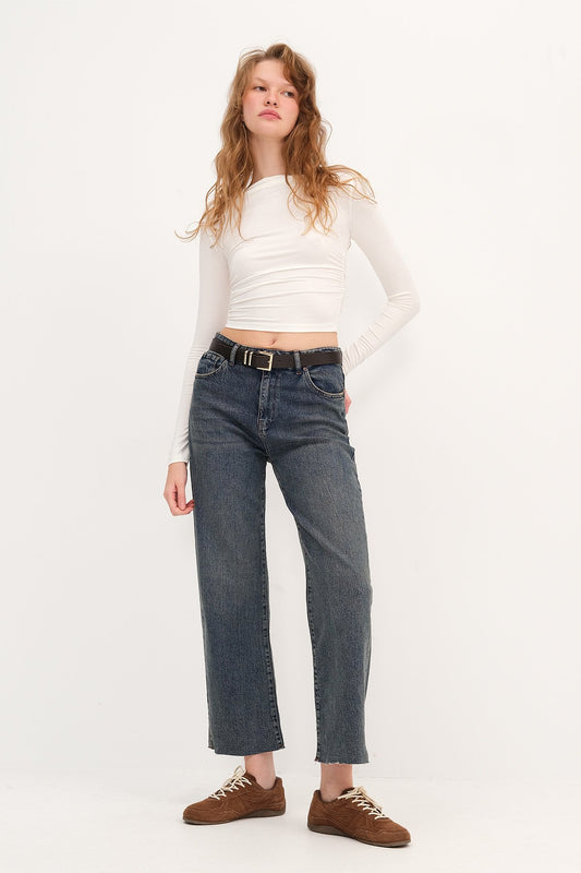 Green---Tint_Straight-Leg-Jeans-with-Belt-addax