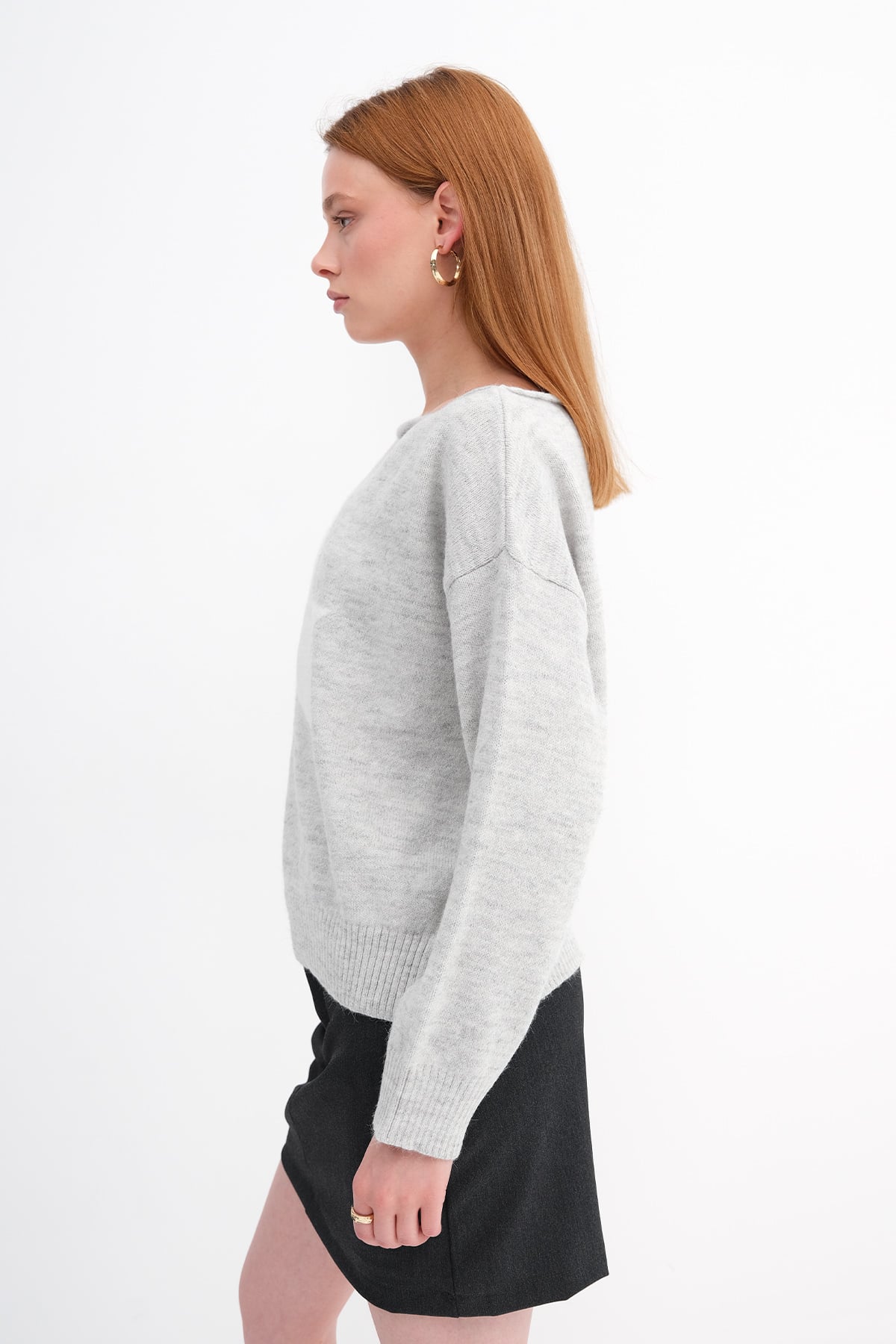 Snow-Melange-Ecru_Star-Pattern-Knit-Sweater-addax