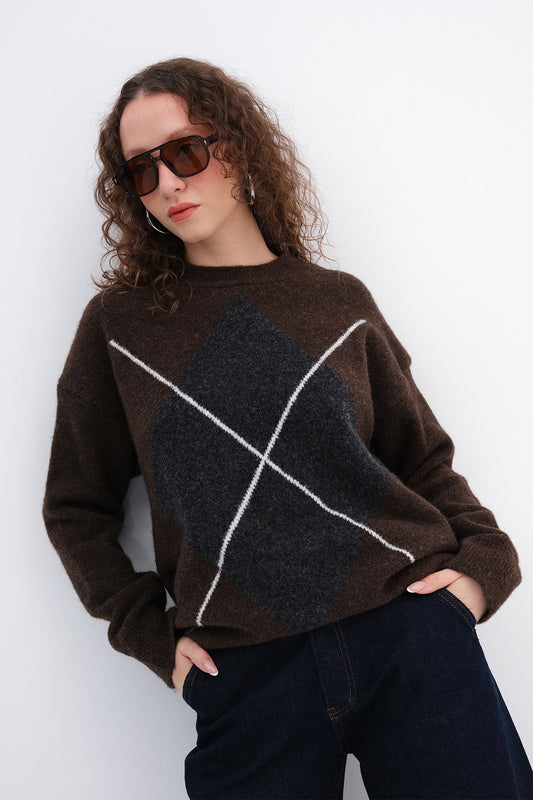 Brown_Argyle-Pattern-Knit-Sweater-addax