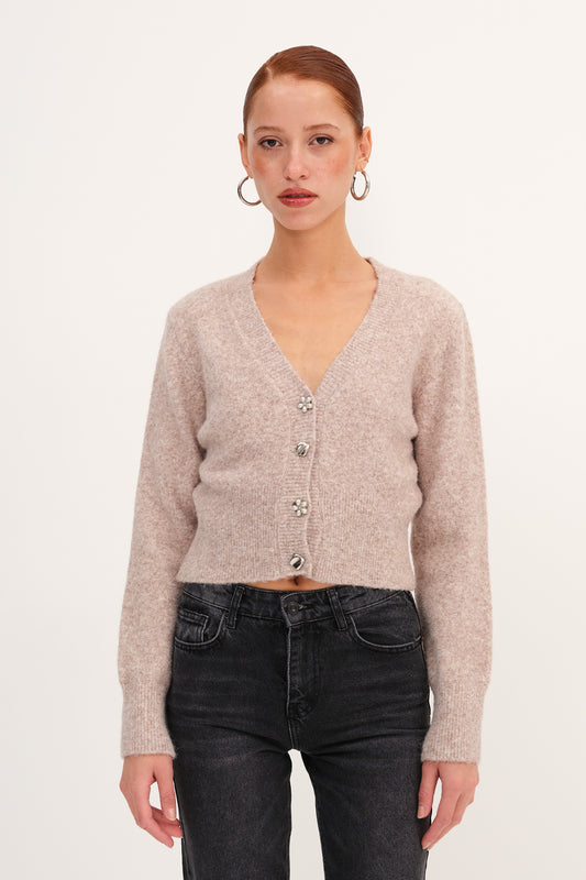 Mink_V-Neck-Buttoned-Knit-Cardigan-addax