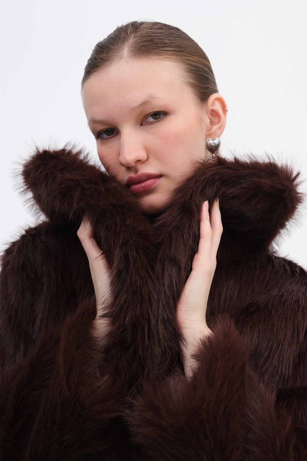 Brown_Shawl-Collar-Faux-Fur-Coat-addax
