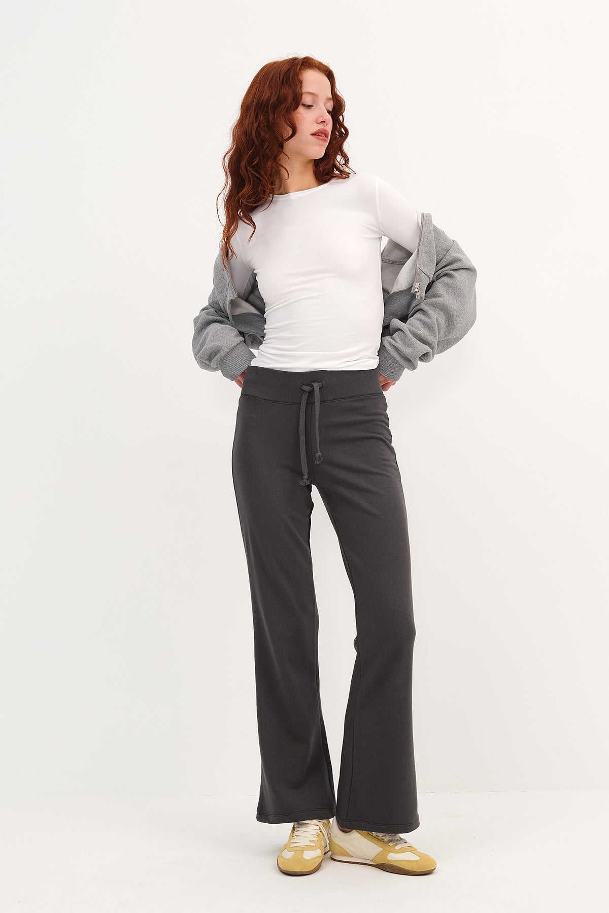 Elastic Waist Sweatpants