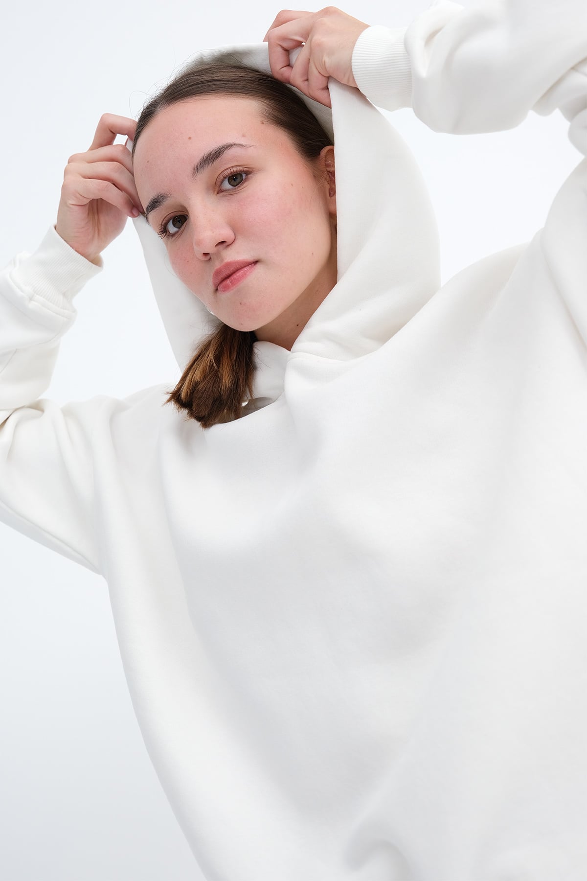 Ecru_Hooded-Brushed-Sweatshirt-addax