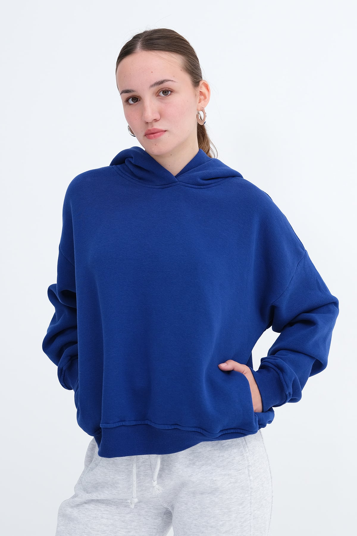Royal-Blue_Hooded-Brushed-Sweatshirt-addax