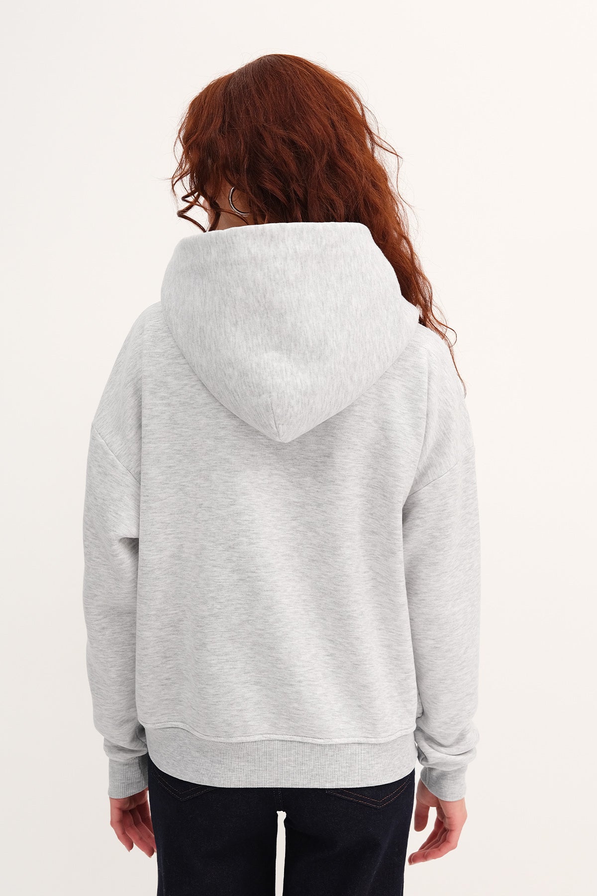 Snow-Melange_Hooded-Brushed-Sweatshirt-addax