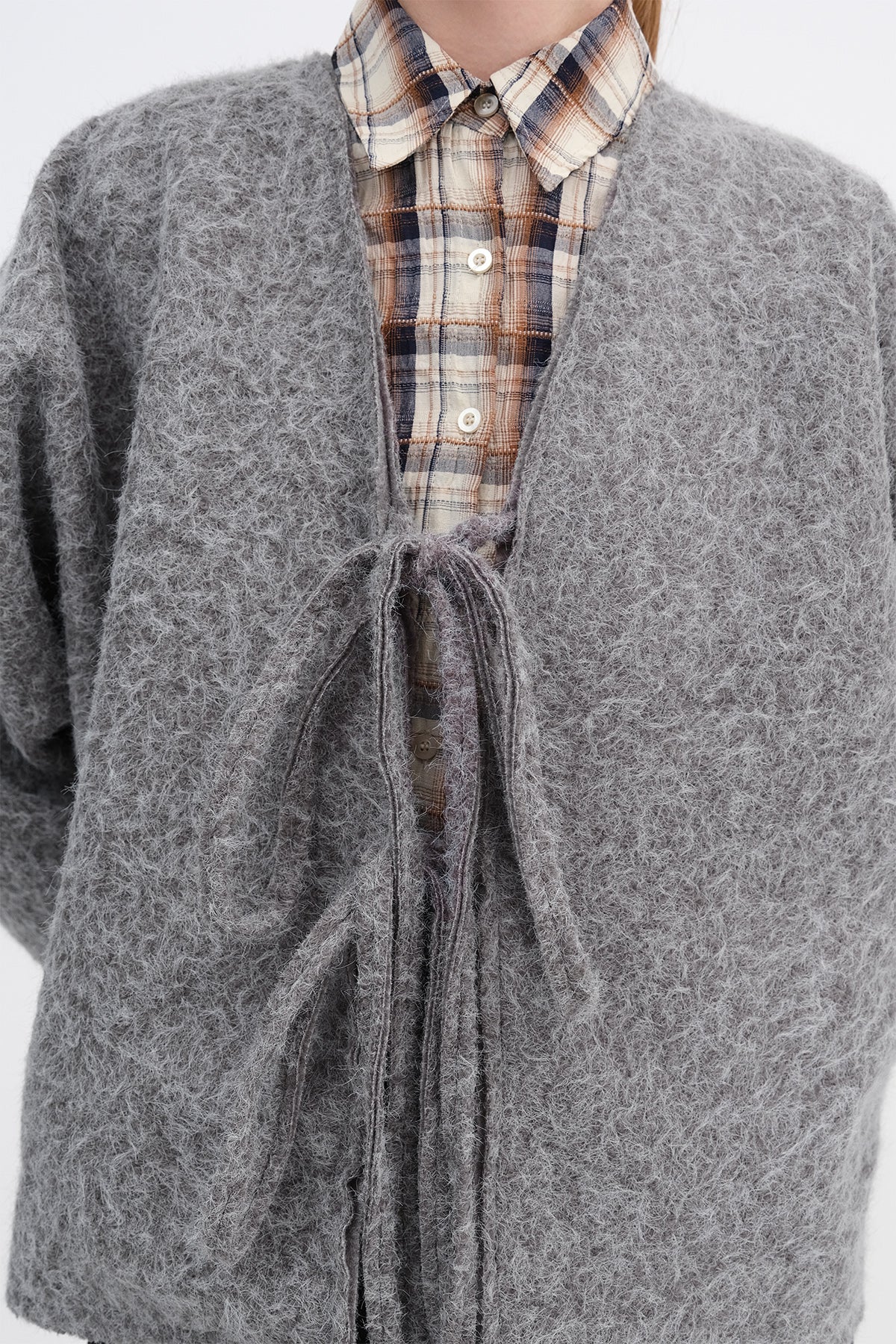 Snow-Melange_Front-Tie-Jacket-addax