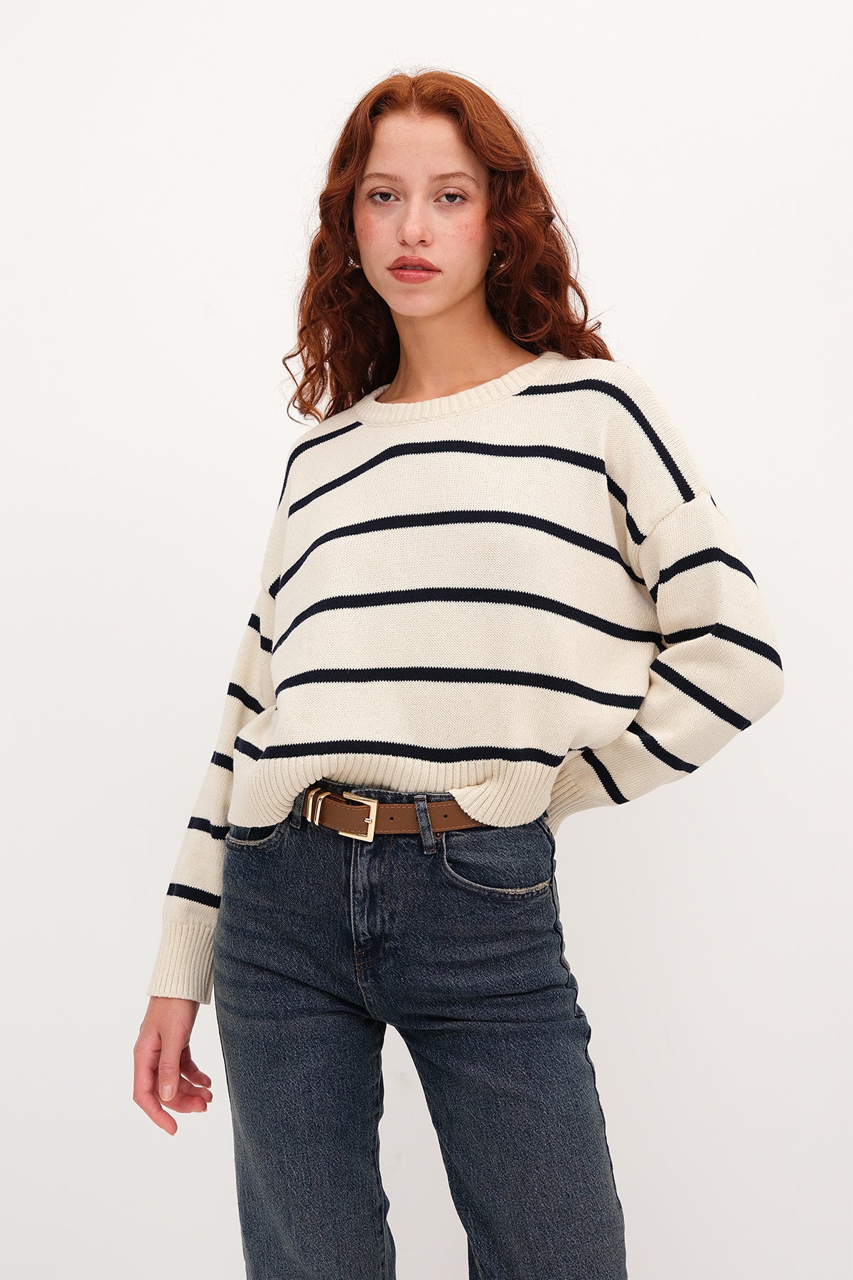 Stone_Striped-Knit-Sweater-addax