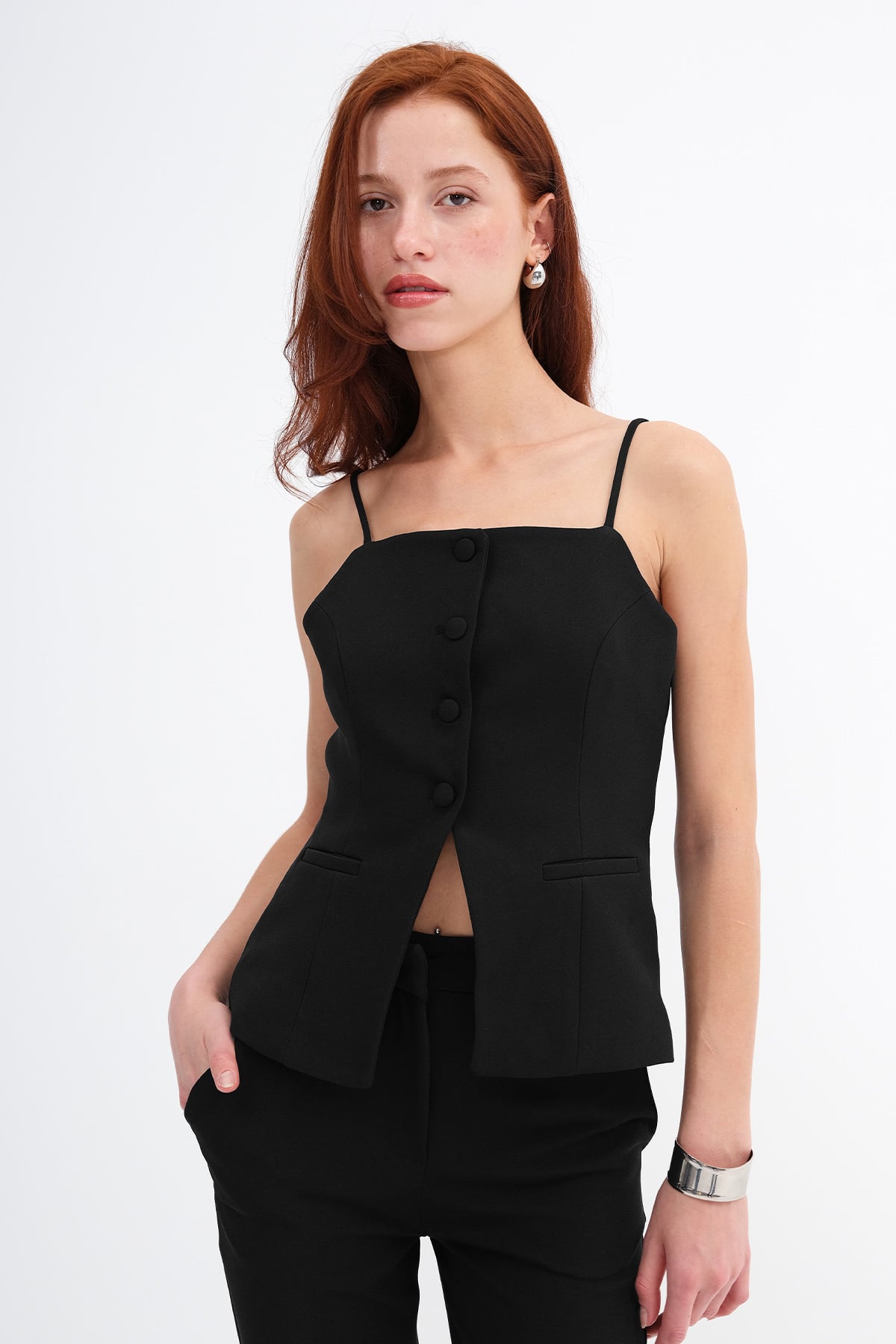 Black_Buttoned-Two-Piece-Set-with-Thin-Straps-addax