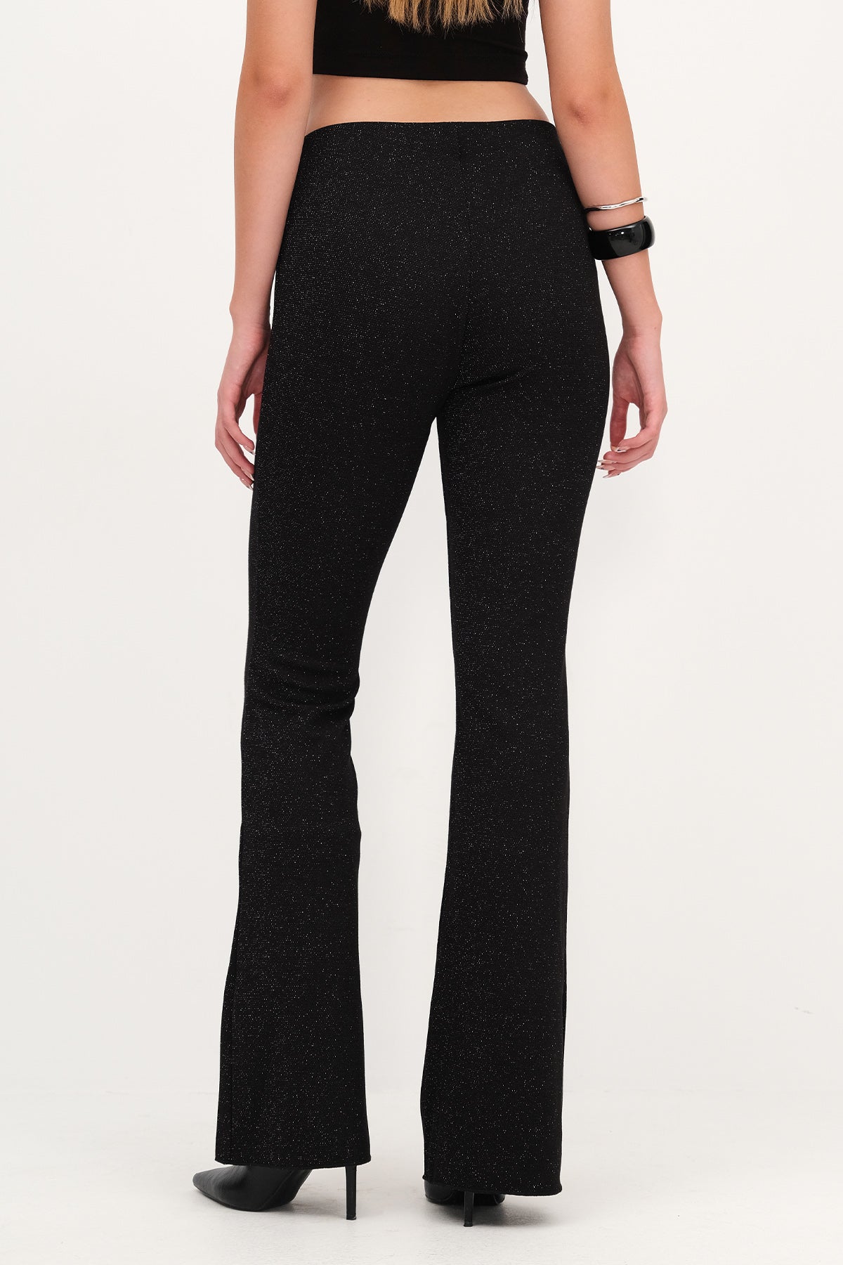 Black_Shiny-Flared-Legging-addax