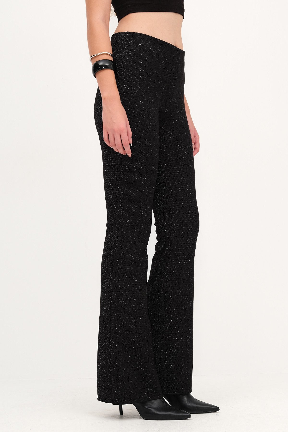 Black_Shiny-Flared-Legging-addax