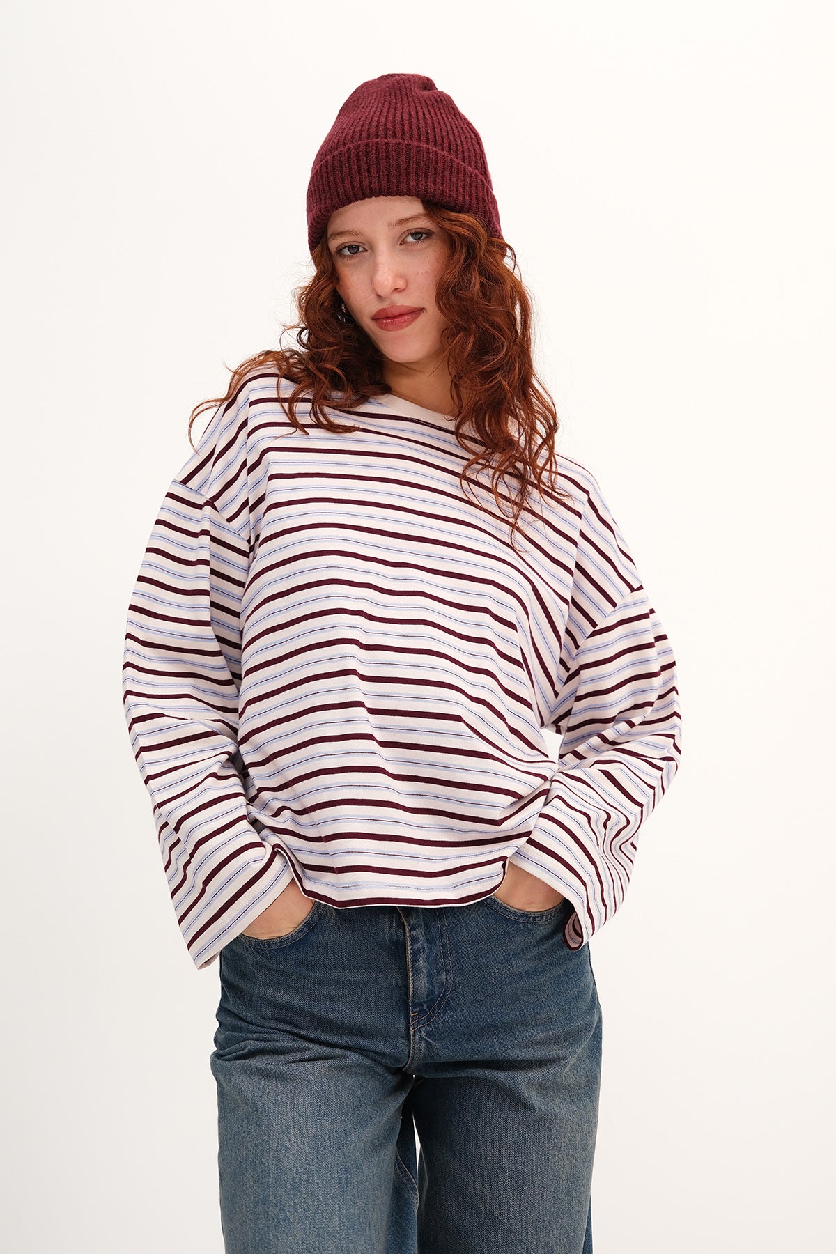 Striped Long Sleeve T-shirt