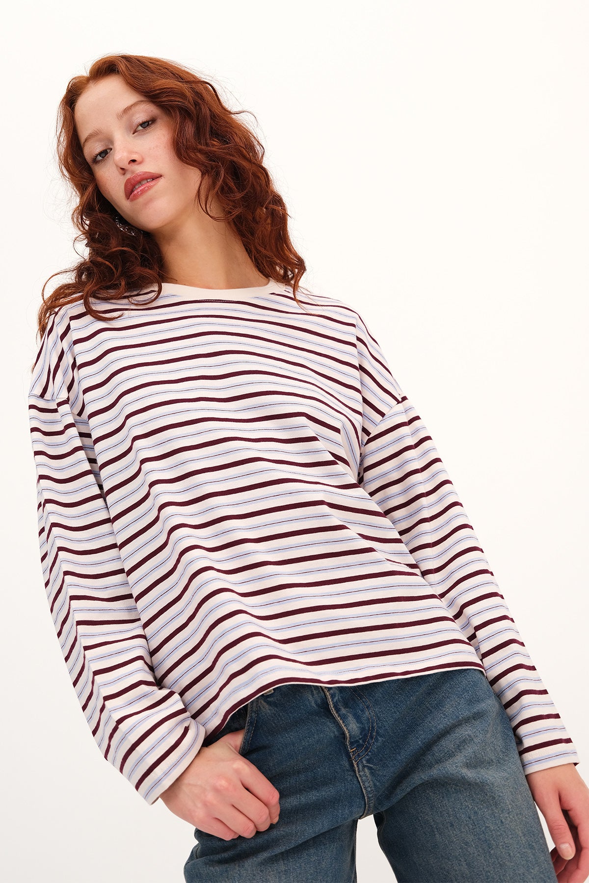 Striped Long Sleeve T-shirt