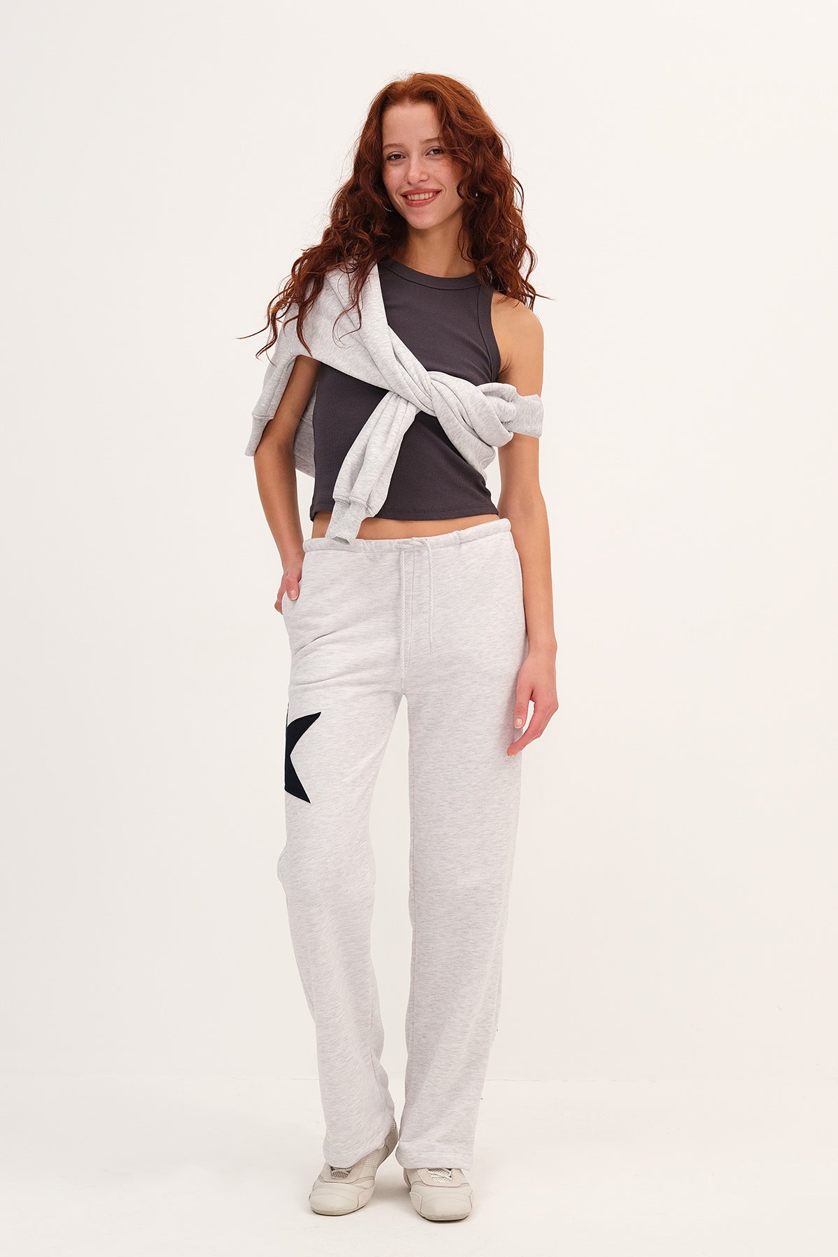 Star Pattern Sweatpants
