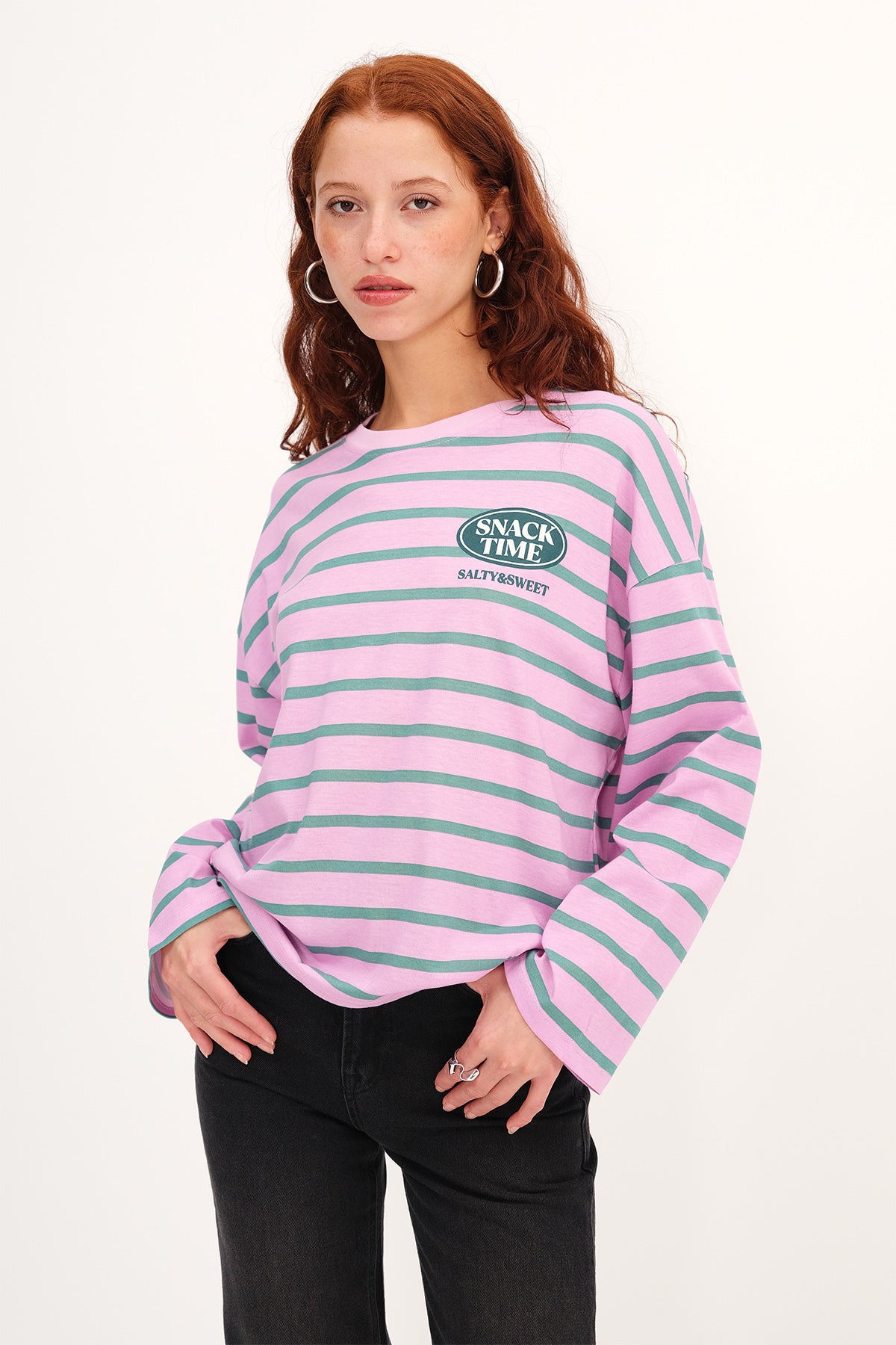 Striped Long Sleeve T-shirt