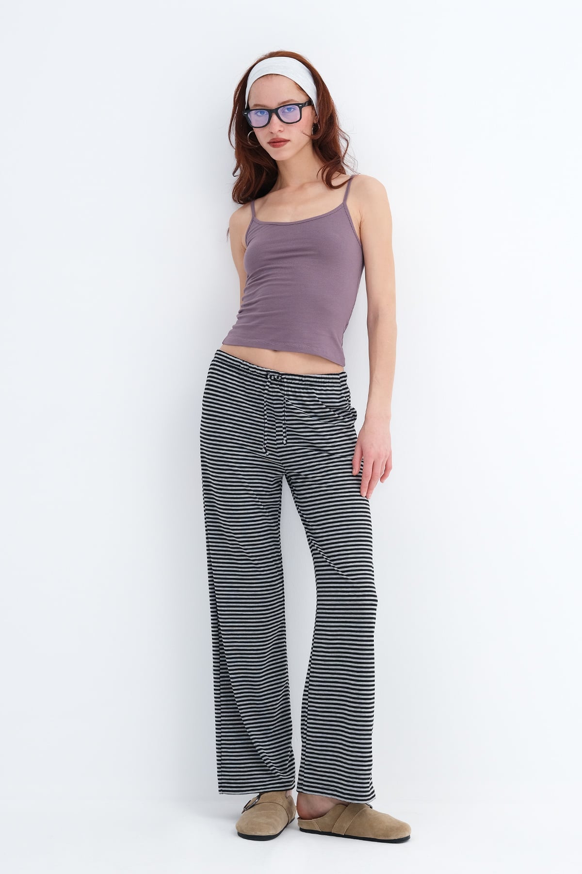 Grey---Black_Striped-Wide-Leg-Joggers-addax
