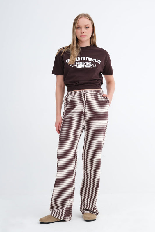 Brown---Ecru_Striped-Wide-Leg-Joggers-addax