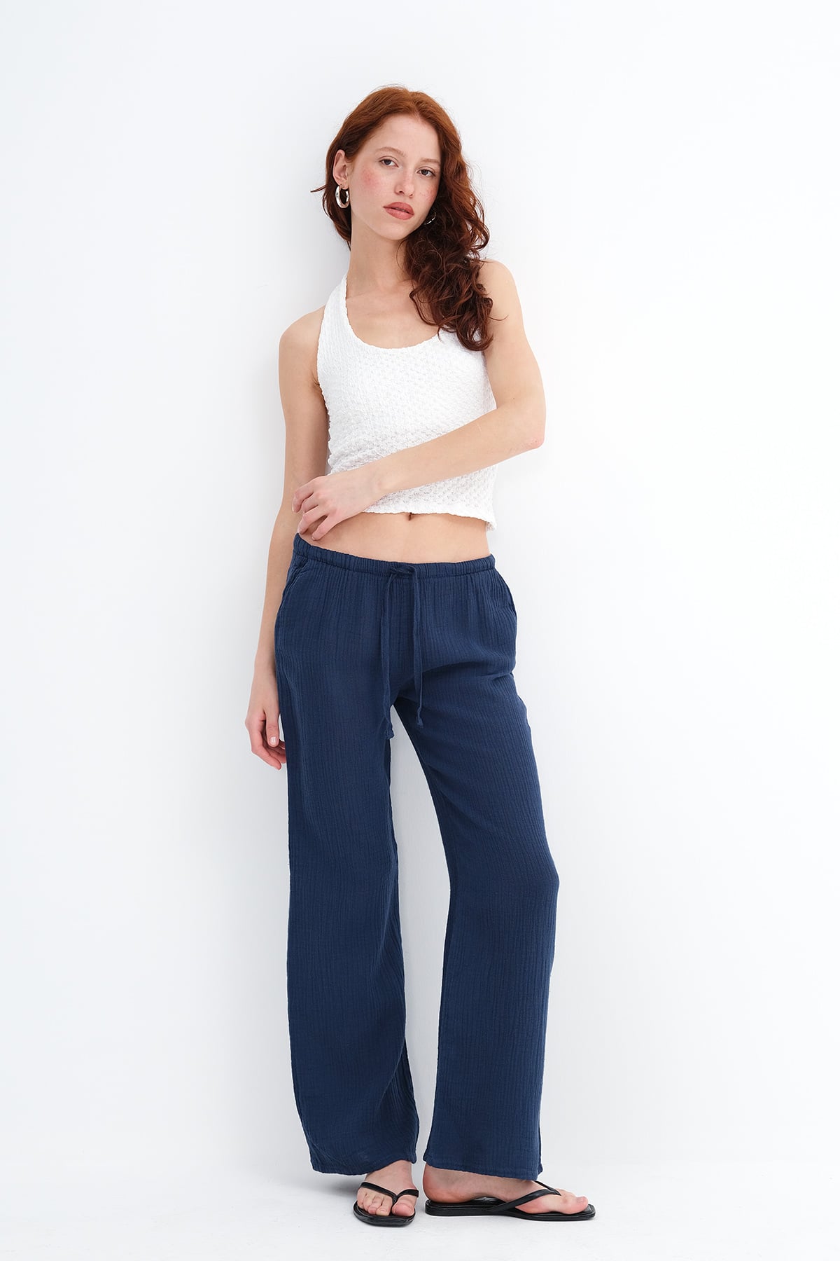 Waist Tie Pants