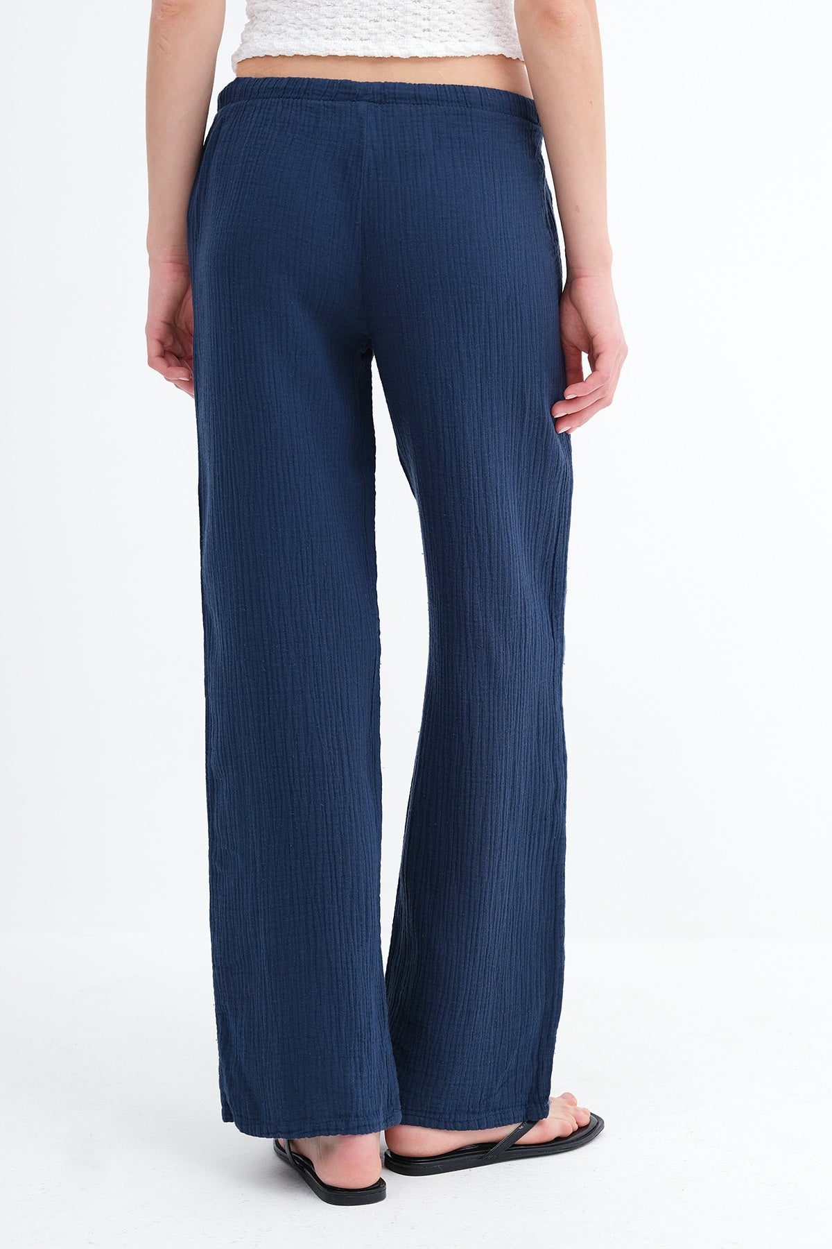 Dark-Night-Blue_Waist-Tie-Pants-addax