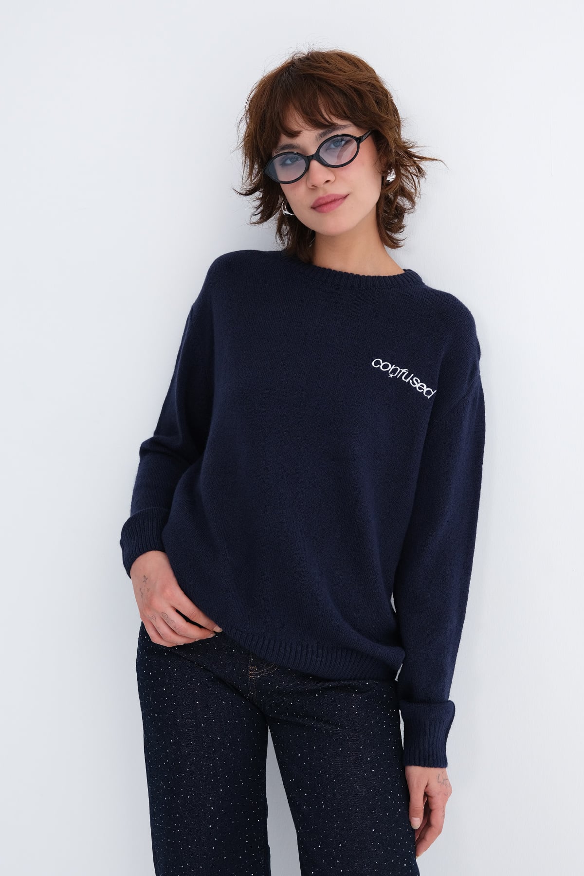 Dark-Night-Blue_Crew-Neck-Knit-Sweater-addax