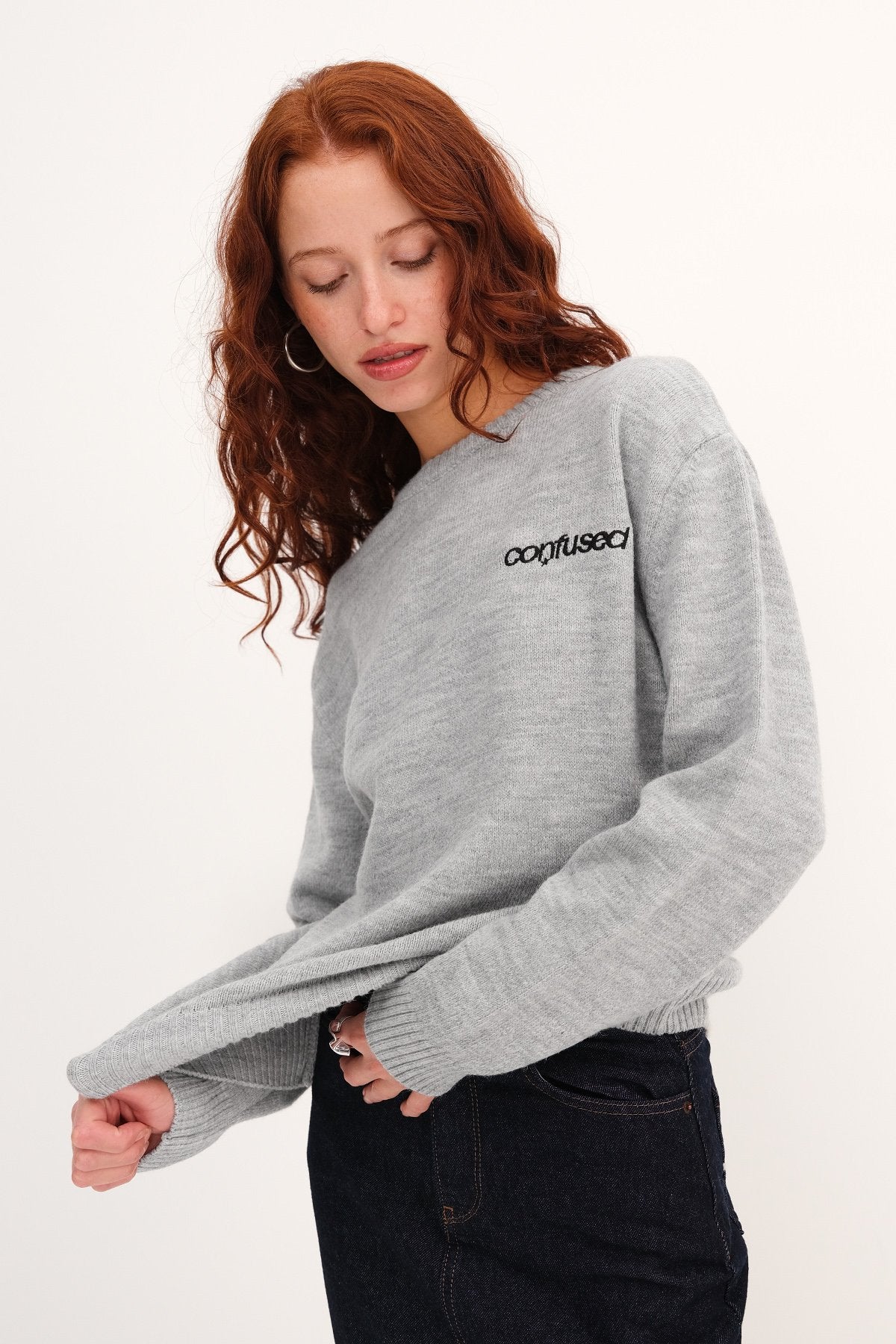 Snow-Melange_Crew-Neck-Knit-Sweater-addax