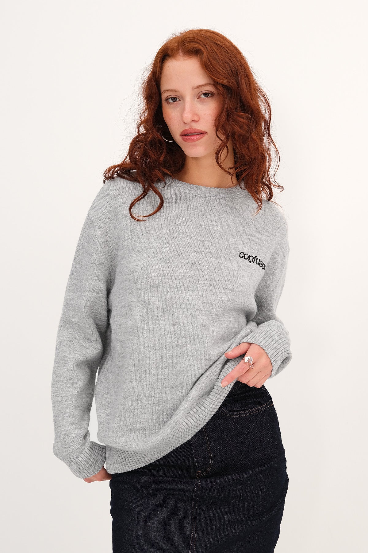 Snow-Melange_Crew-Neck-Knit-Sweater-addax