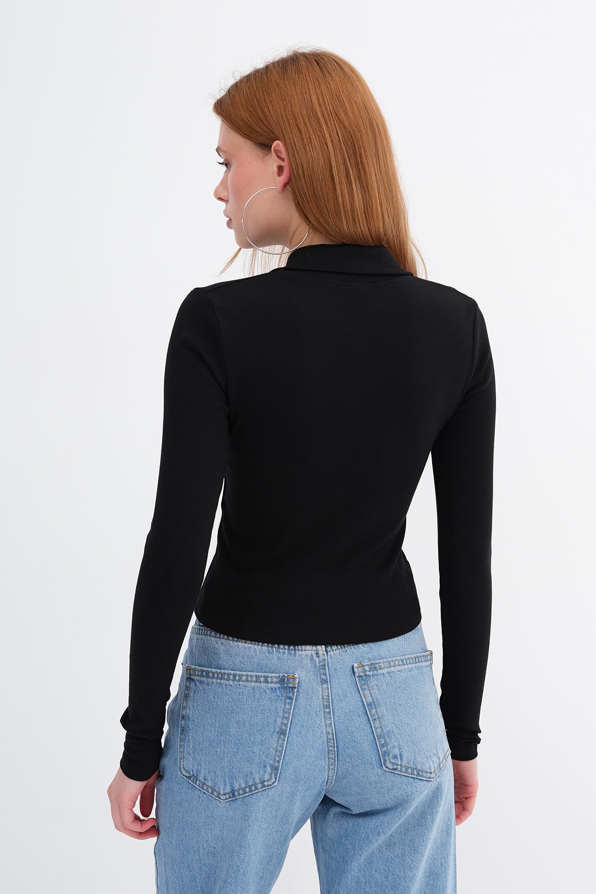 Black_Polo-Collar-Buttoned-Cardigan-addax