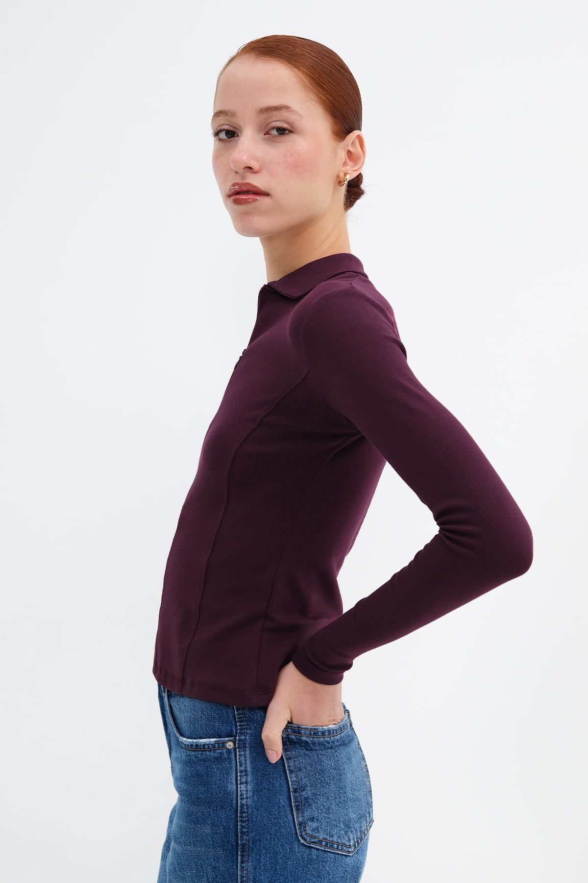 Gardenia_Zip-Up-Polo-Neck-Blouse-addax