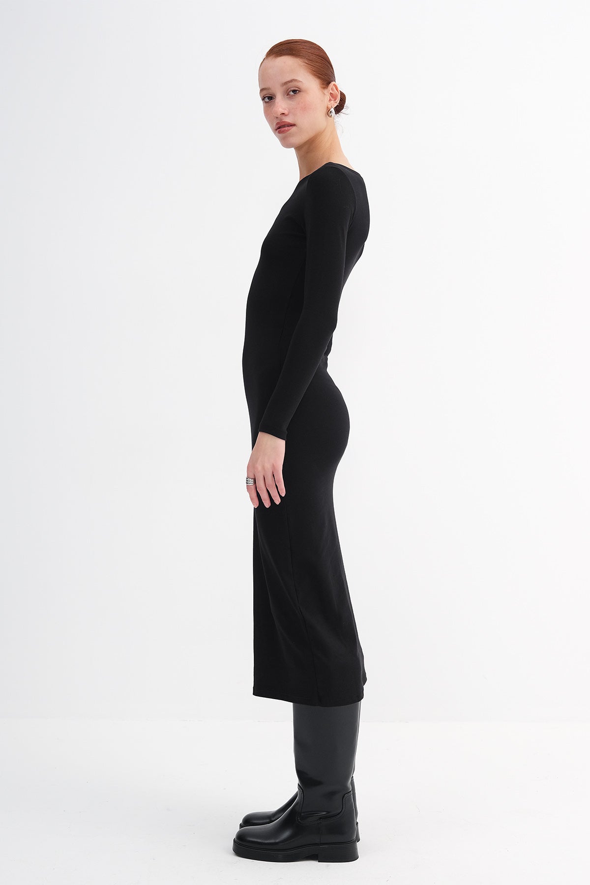 Black_Basic-Midi-Dress-addax