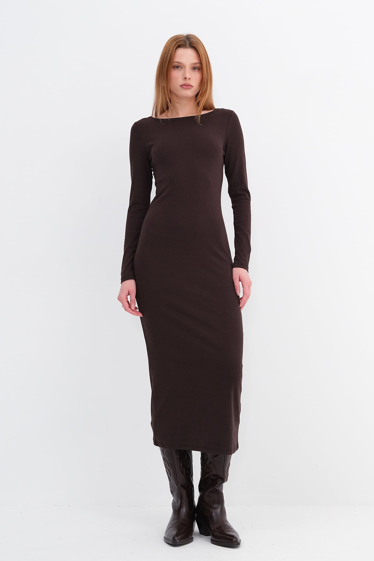 Bitter-Coffee_Basic-Midi-Dress-addax