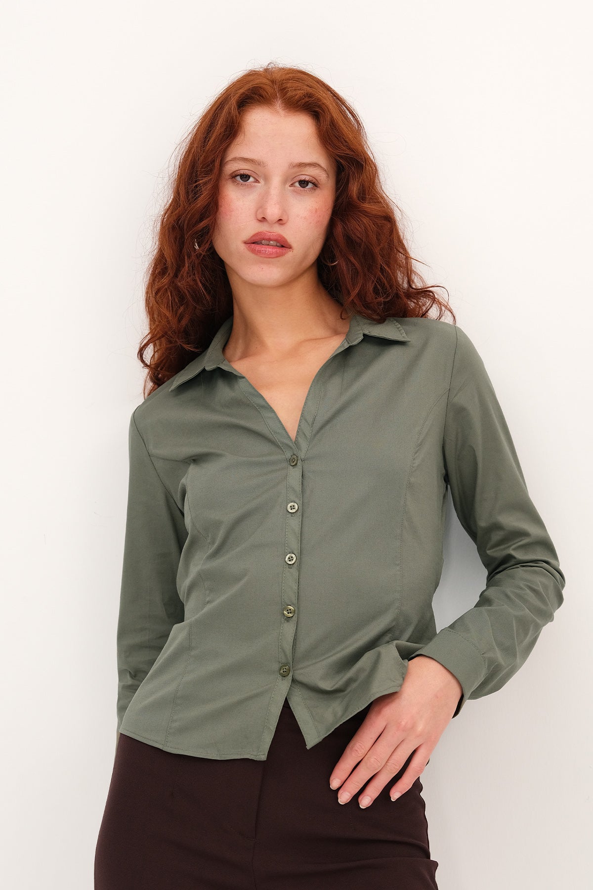 Khaki_Tie-Detail-Shirt-addax