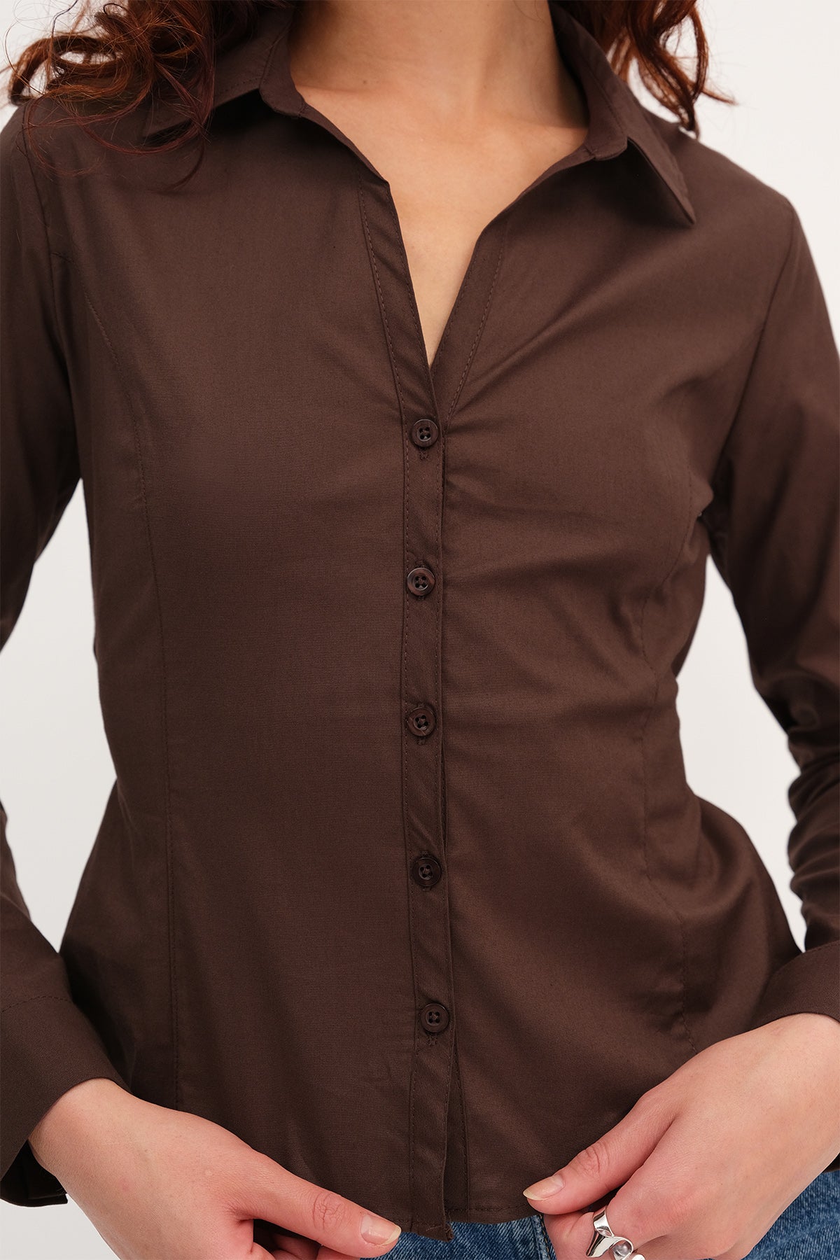 Brown_Tie-Detail-Shirt-addax