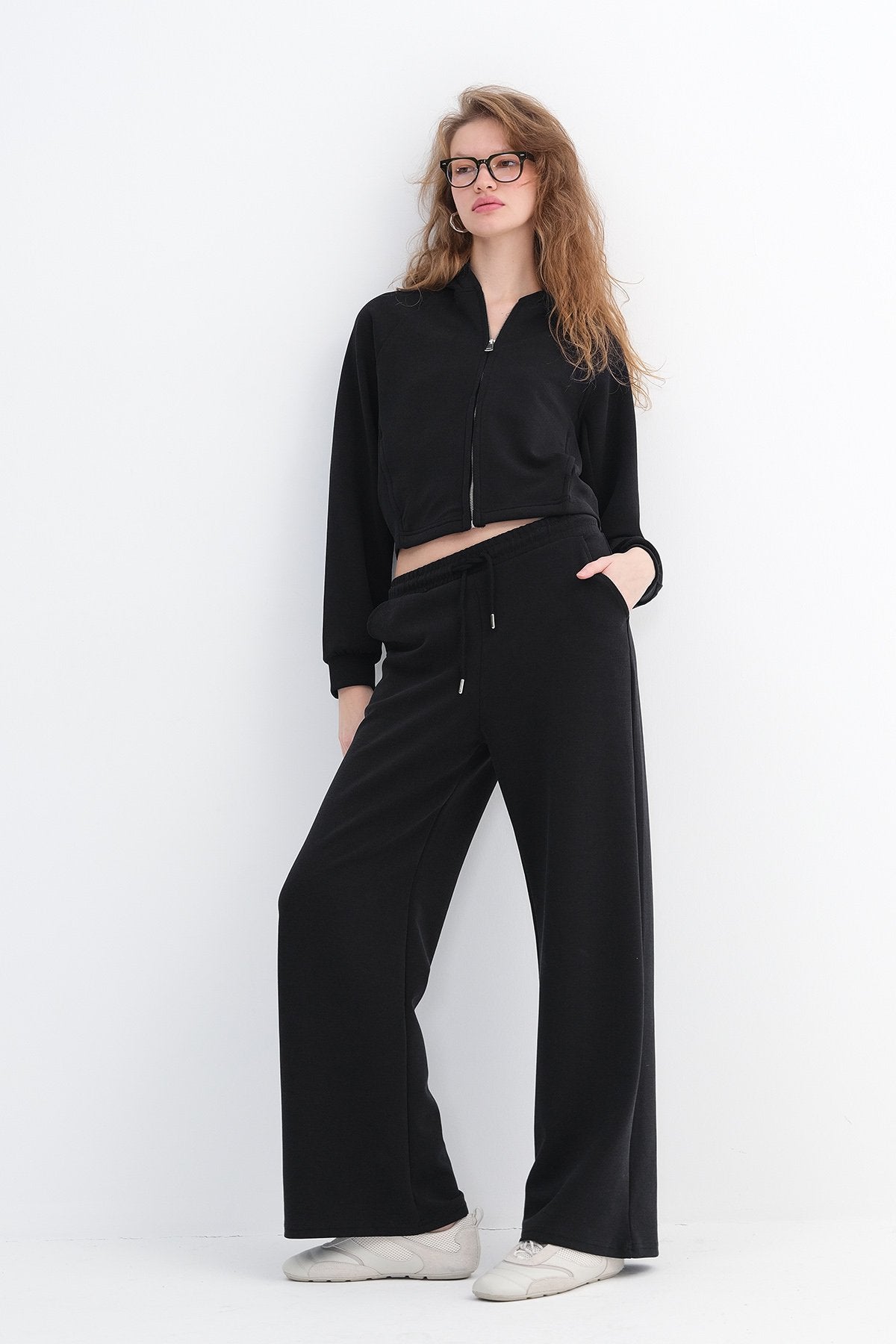 Wide Leg Modal Sweatpants
