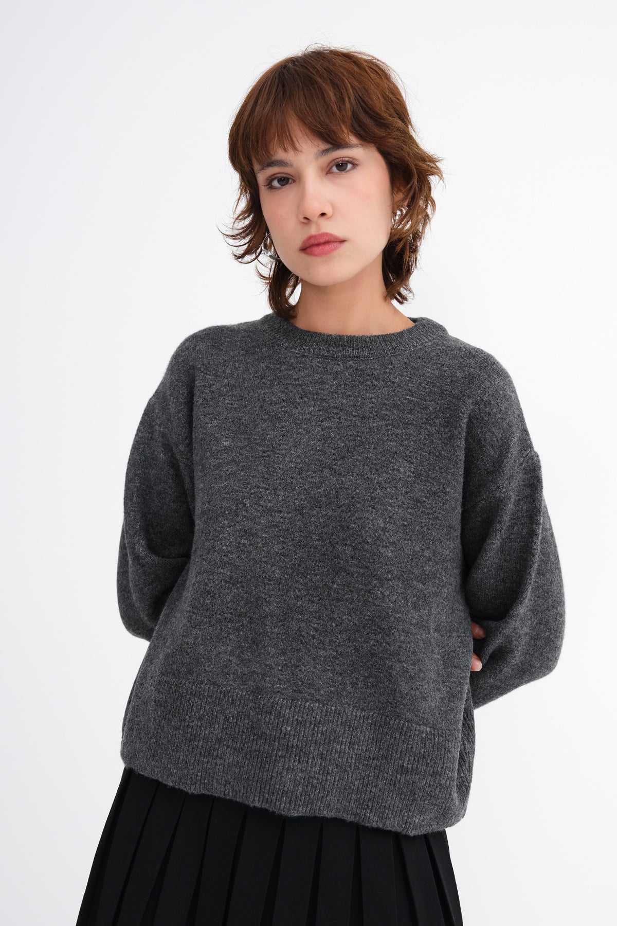 Charcoal_Crew-Neck-Knit-Jumper-addax