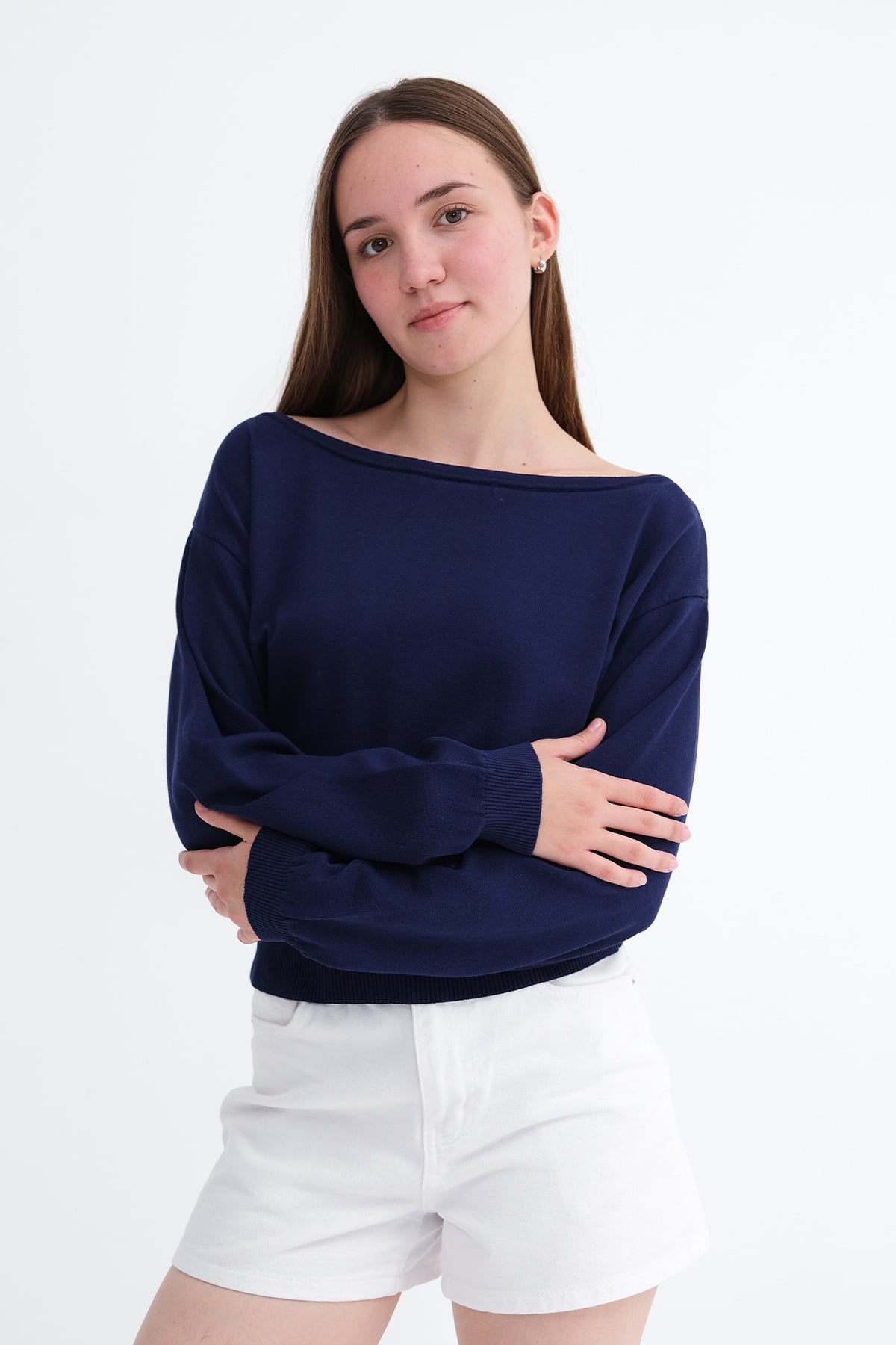 Dark-Night-Blue_Boat-Neck-Knit-Sweater-addax