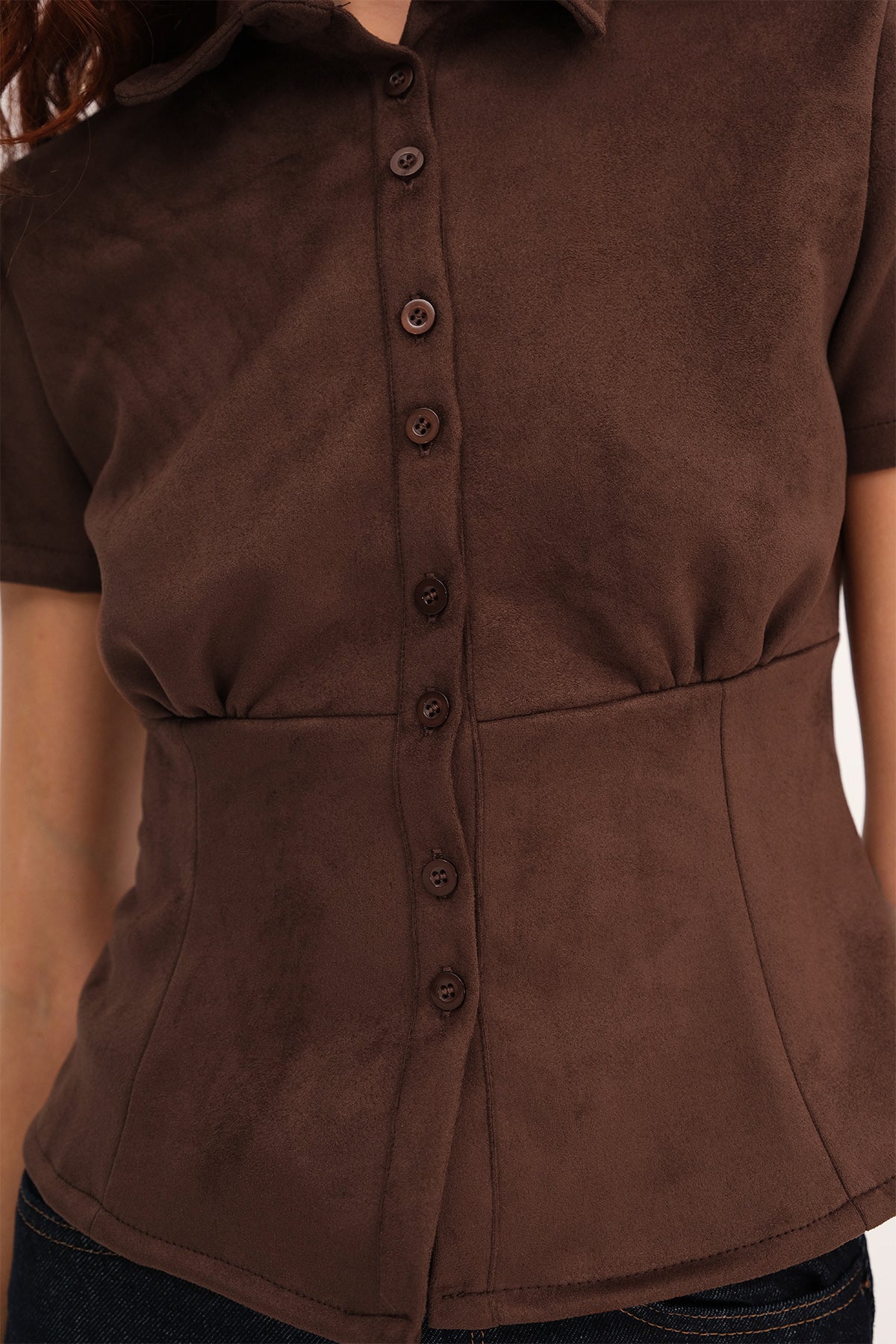 Bitter-Coffee_Short-Sleeve-Button-Up-Suede-Shirt-addax