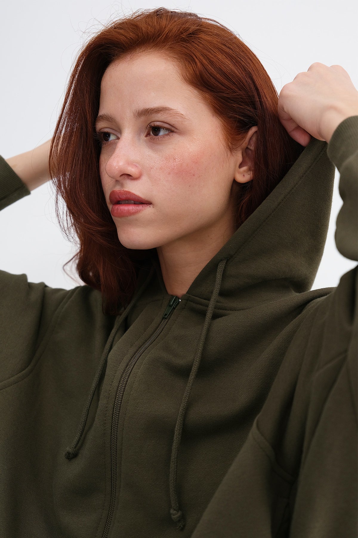 Oil-Green_Back-Print-Hooded-Sweatshirt-addax