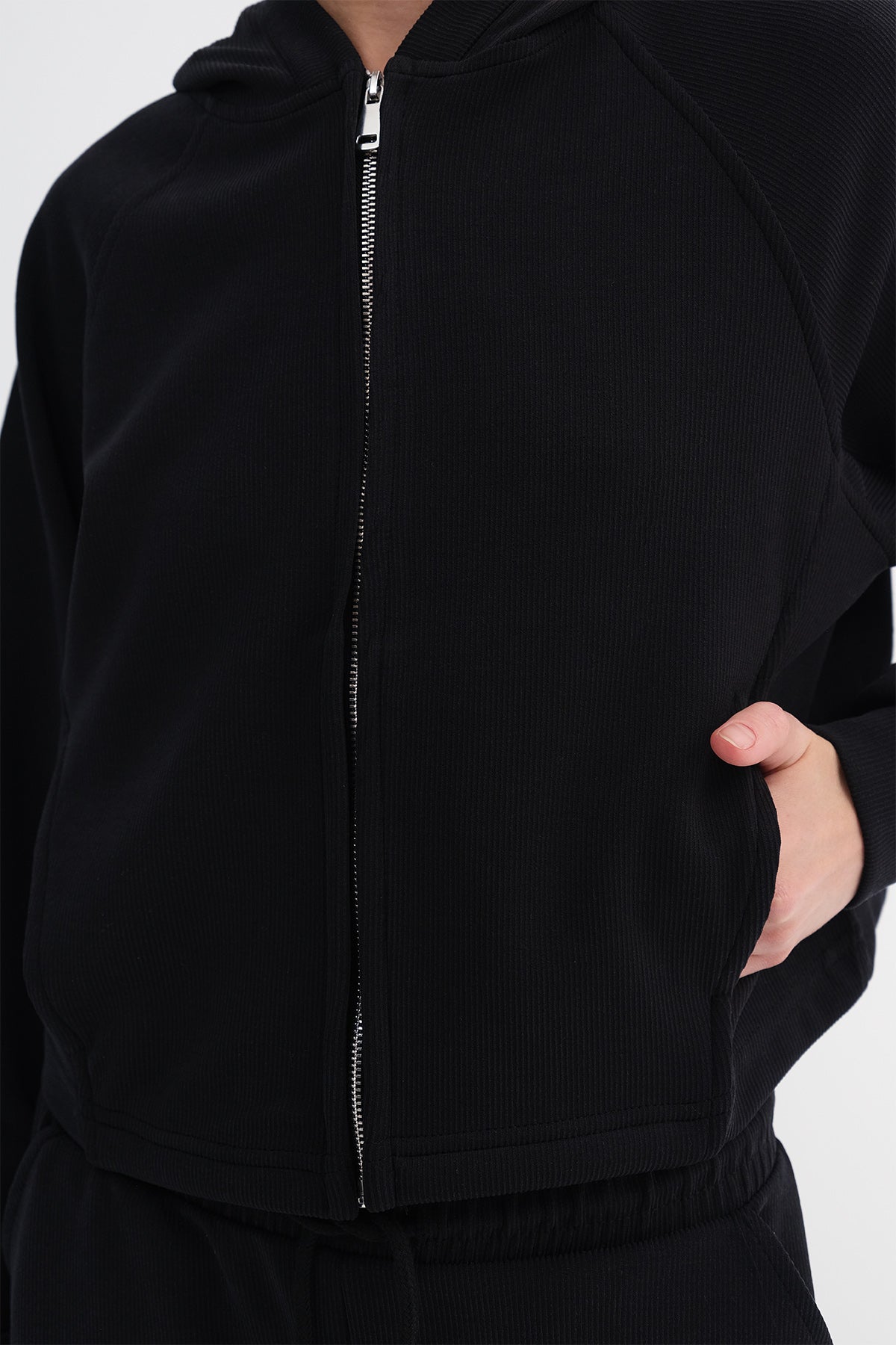 Black_Zip-Up-Hooded-Modal-Cardigan-addax
