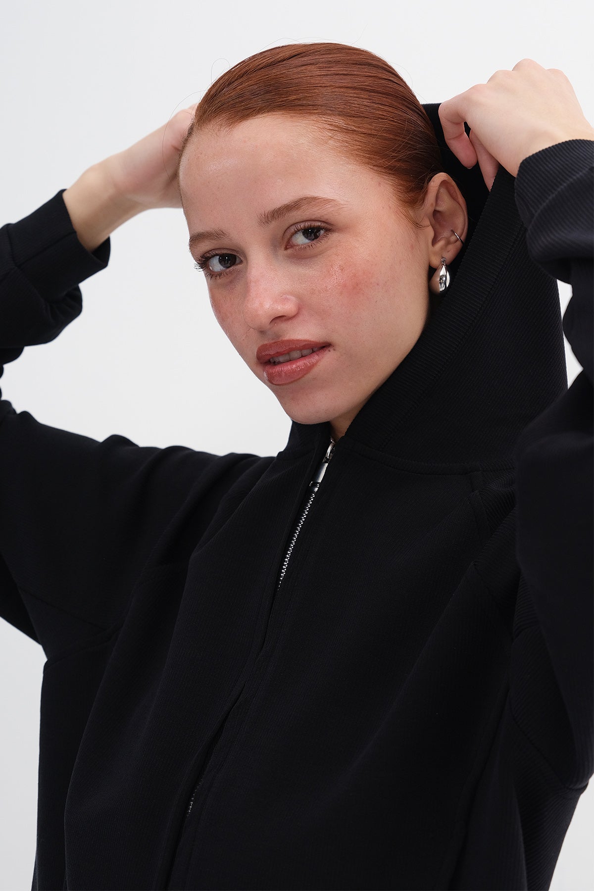 Black_Zip-Up-Hooded-Modal-Cardigan-addax