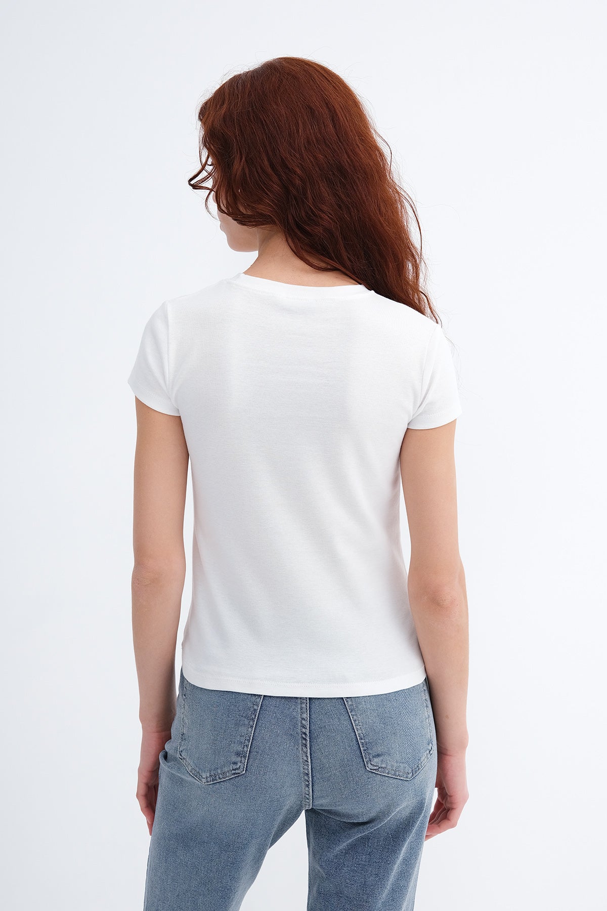 Ecru_Star-Printed-T-shirt-addax