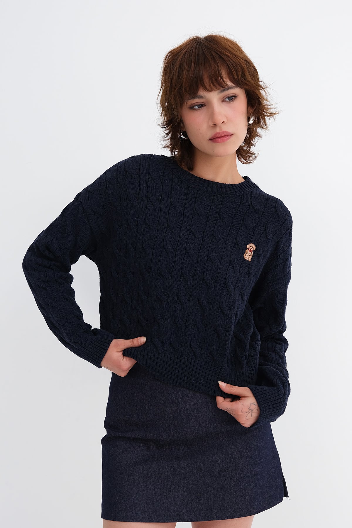 Dark-Night-Blue_Embroidered-Cable-Knit-Sweater-addax