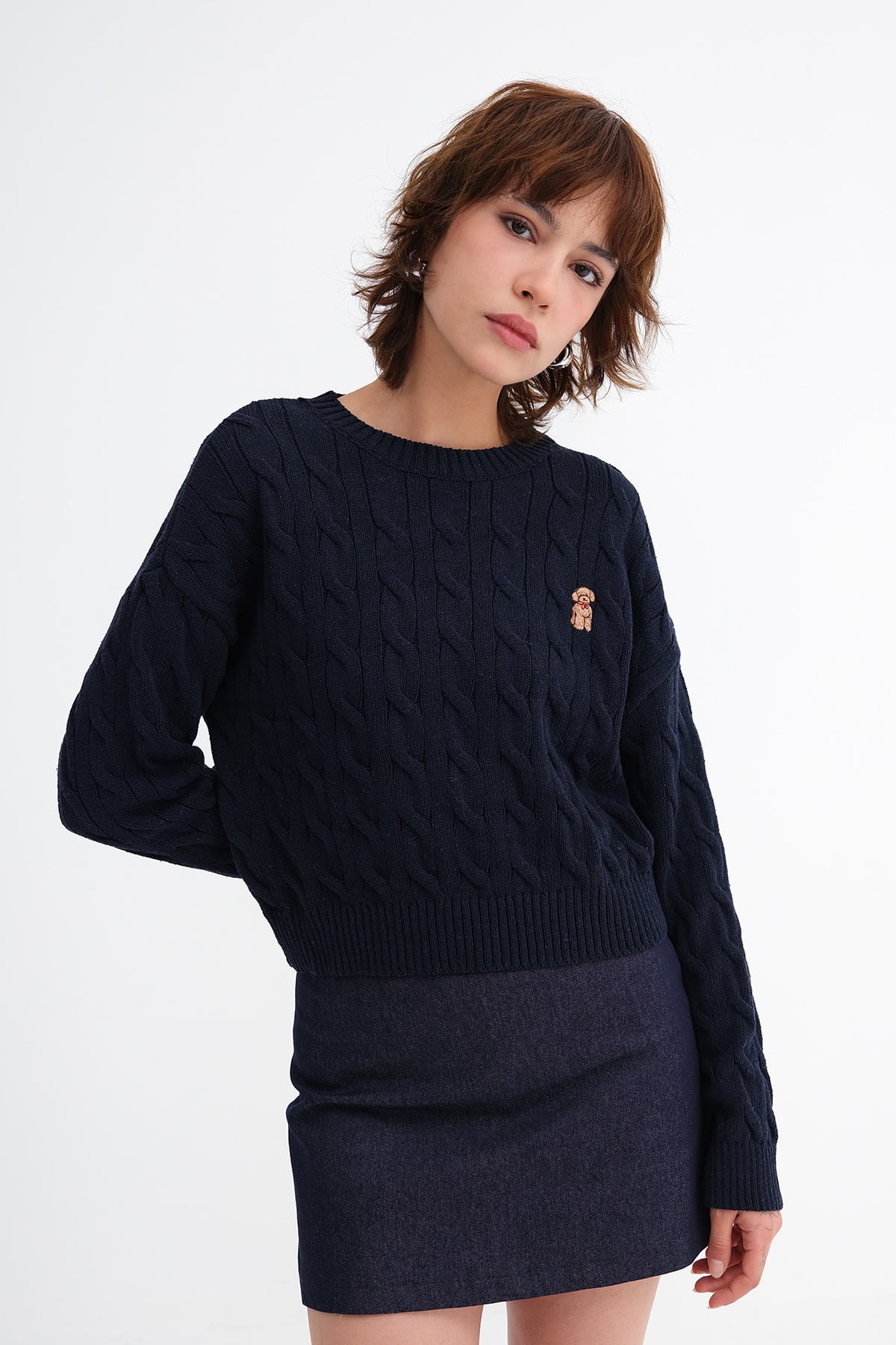 Dark-Night-Blue_Embroidered-Cable-Knit-Sweater-addax