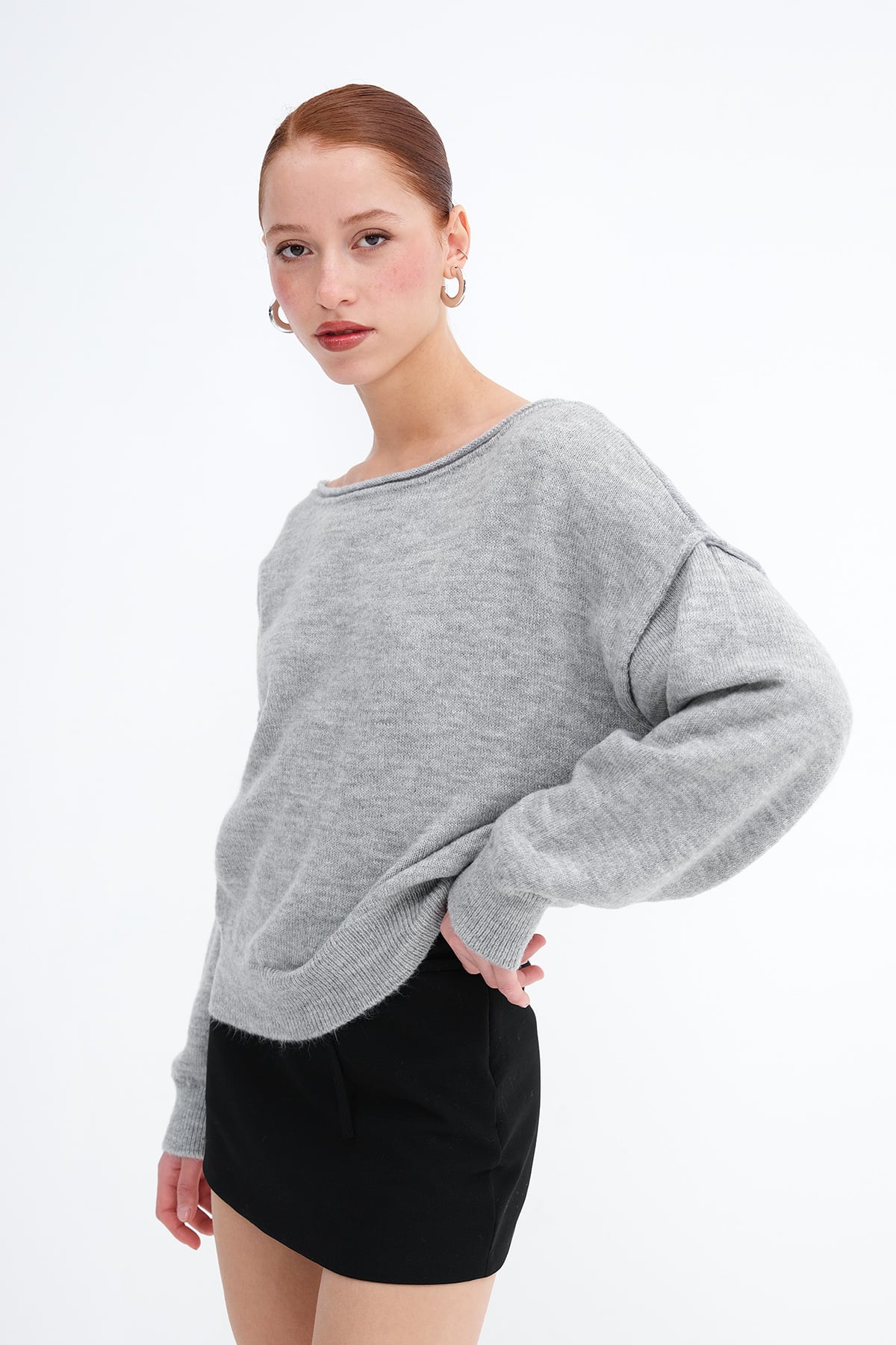 Grey-Melange_Boat-Neck-Knit-Sweater-addax