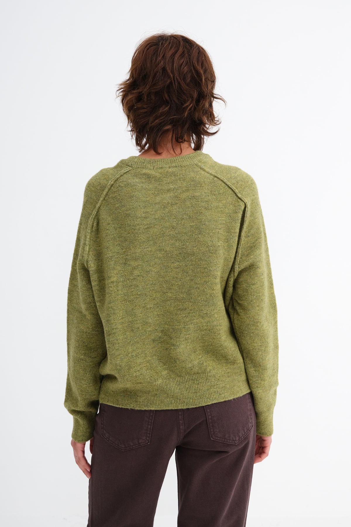 Olive_Crew-Neck-Knit-Sweater-addax