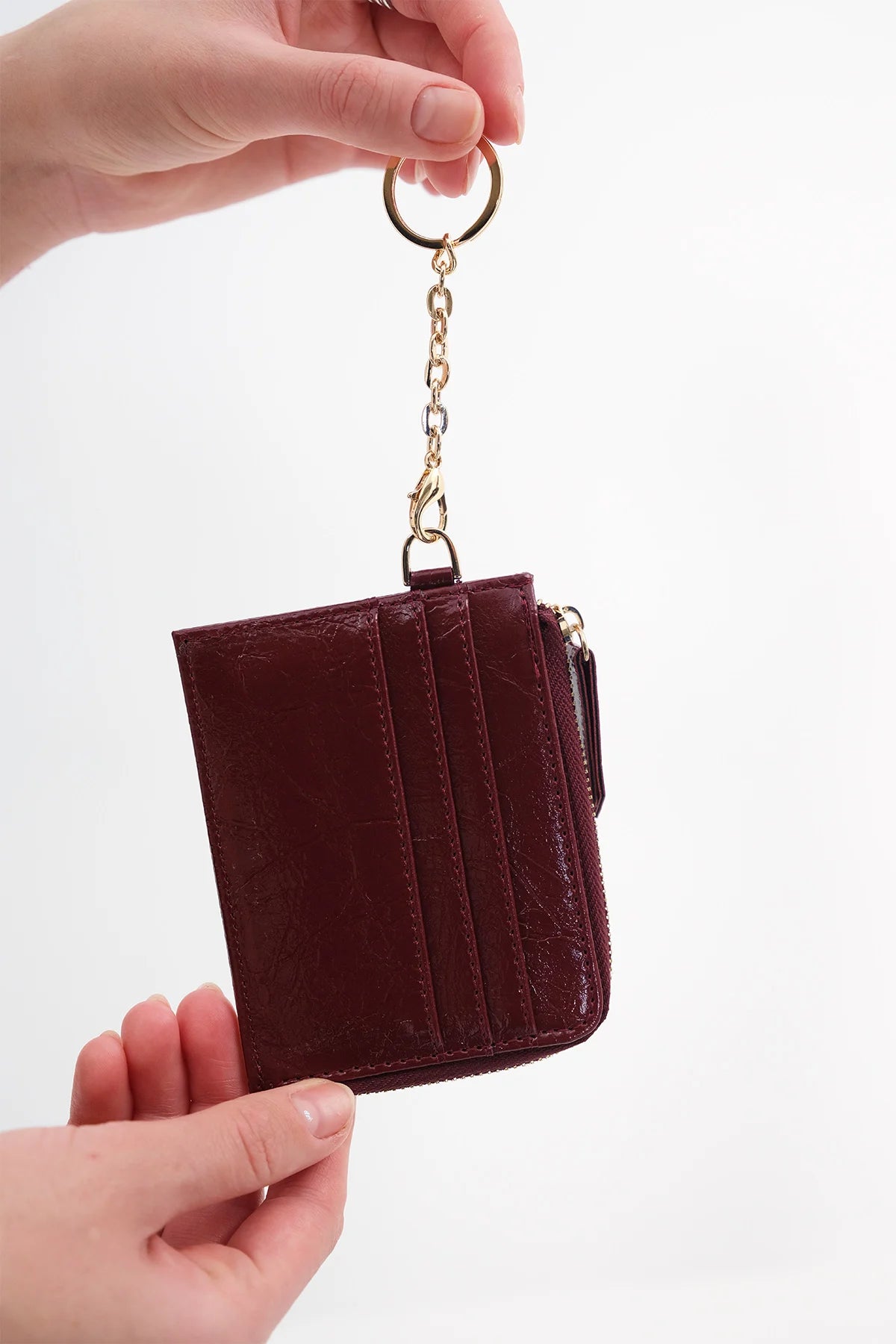 Burgundy_Belted-Mini-Skirt-with-Lace- Details-addax