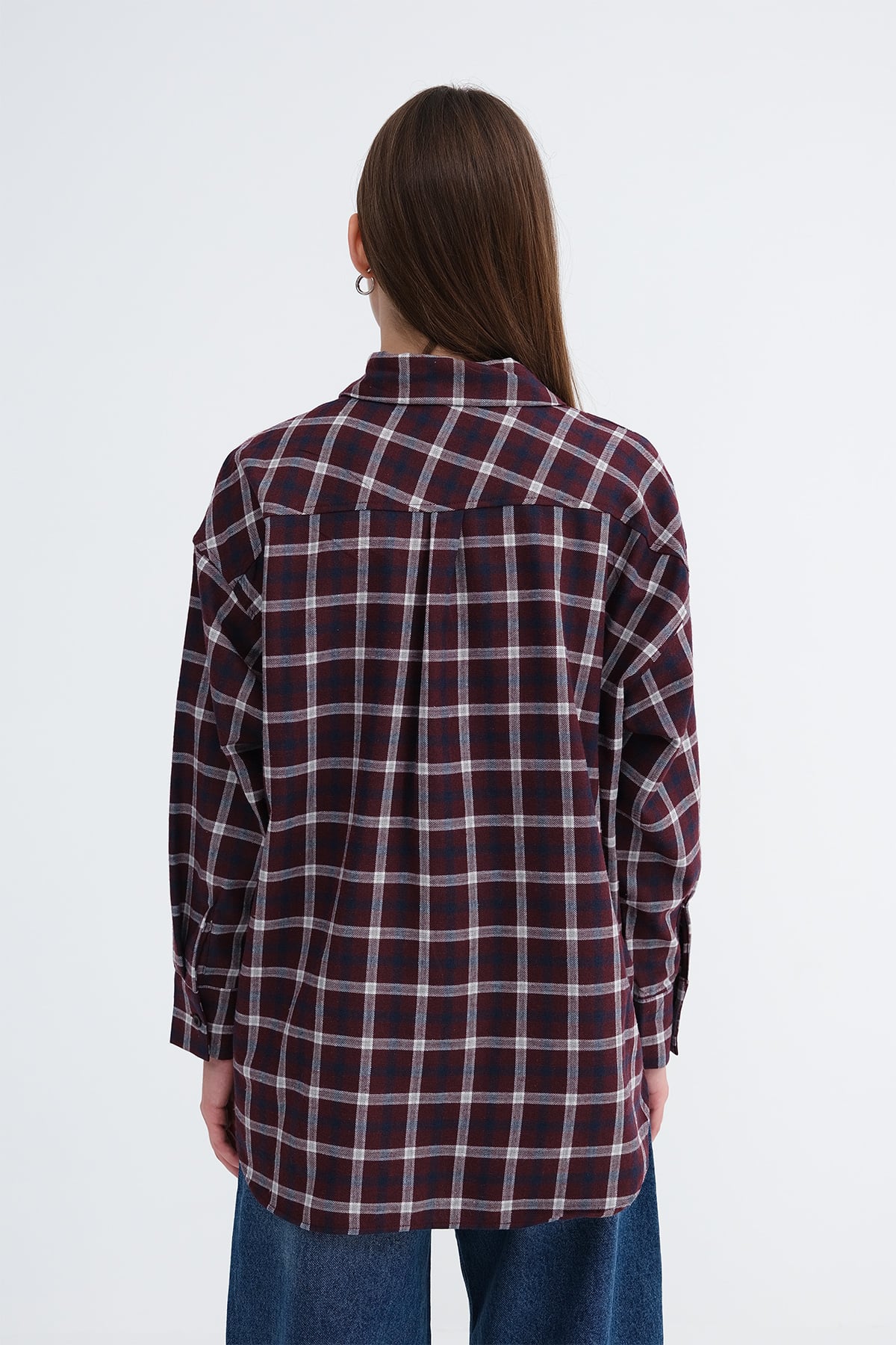 Burgundy---Ecru_Long-Sleeve-Shirt-addax