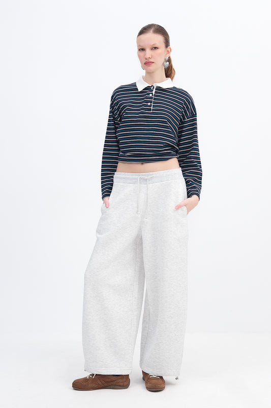 Grey-Melange_Fleece-Lined-Wide-Leg-Sweatpants-addax