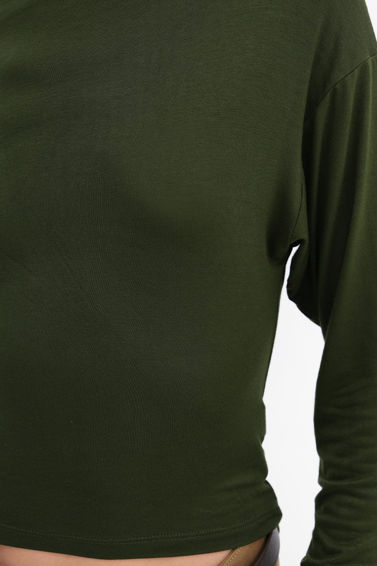 Dark-Green_Basic-Boat-Neck-Blouse-addax