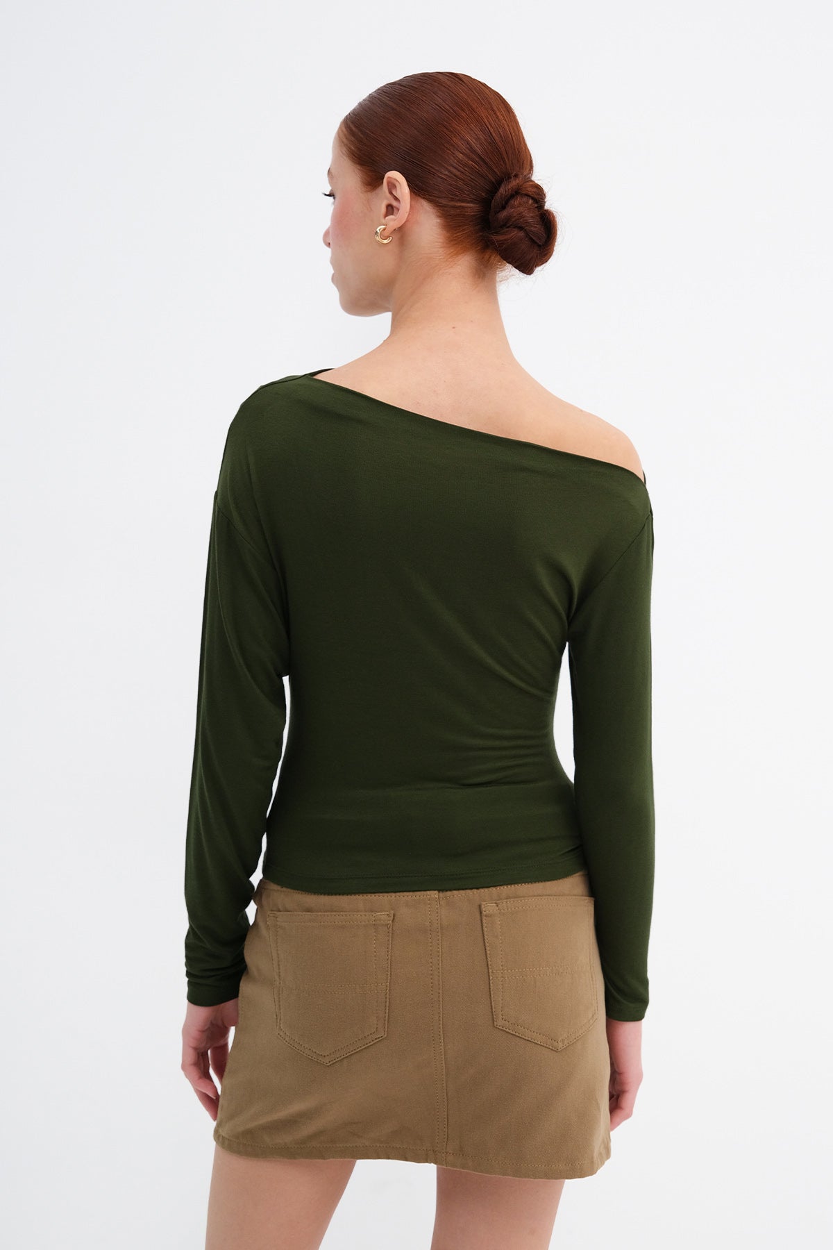 Dark-Green_Basic-Boat-Neck-Blouse-addax