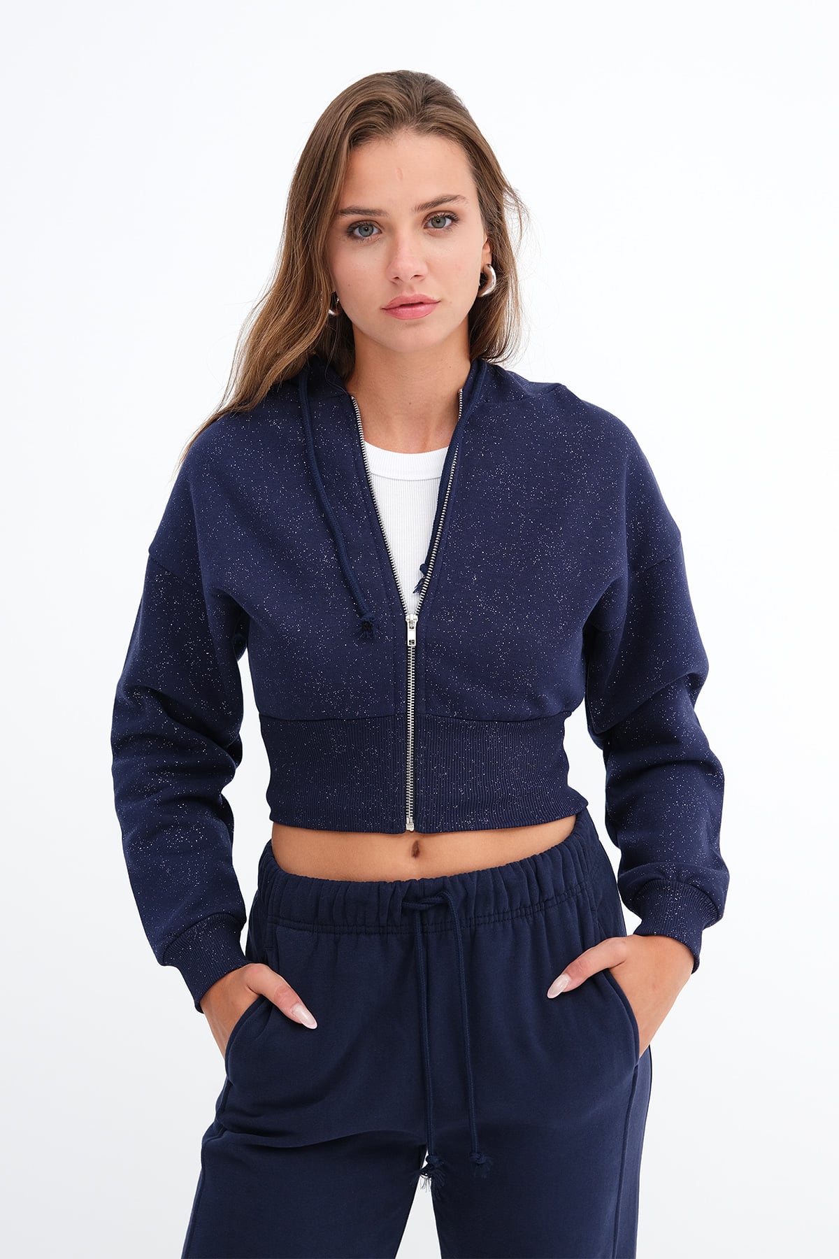 Dark-Night-Blue_Brushed-Glitter-Cardigan-addax
